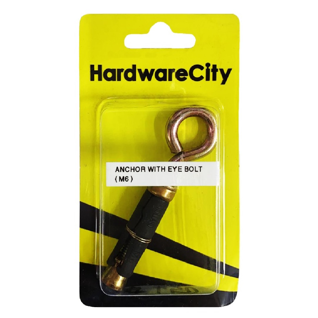 HardwareCity M6 Eye Bolt Expansion Anchor
