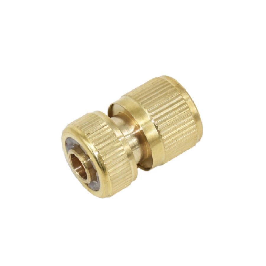 Green Hands Brass 1/2 Garden Hose Connector