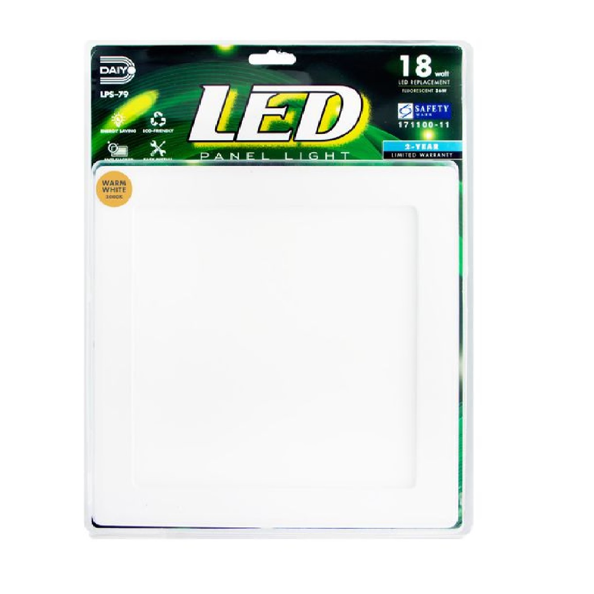 warm light led panel