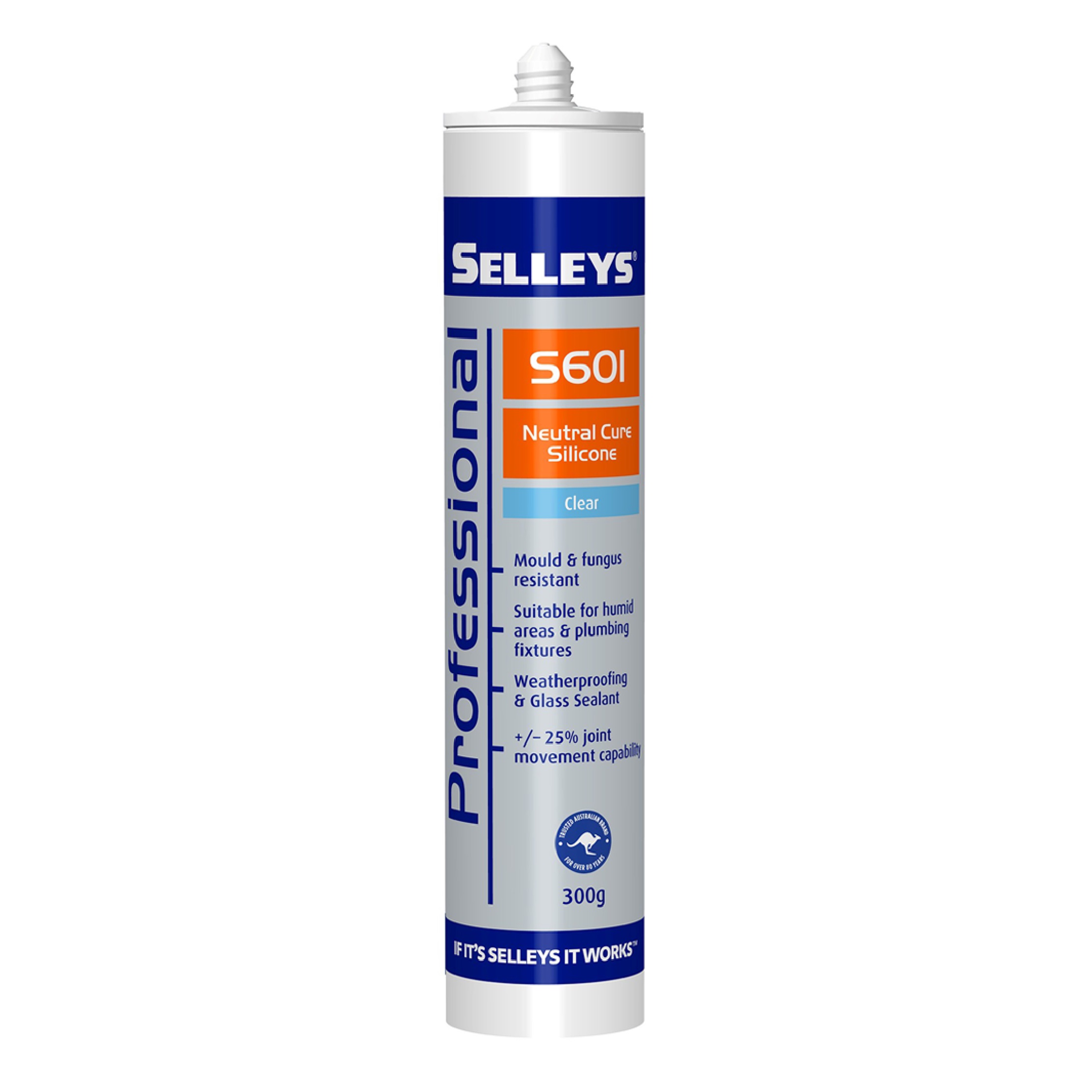 Selleys Neutral Cure S601 Silicone 300ML