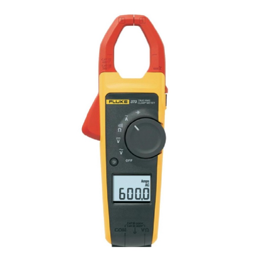 FLUKE 373 AC 600A TRUE RMS Clamp Meter With Temperature