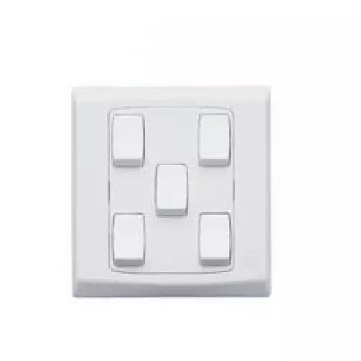 5 gang light switch