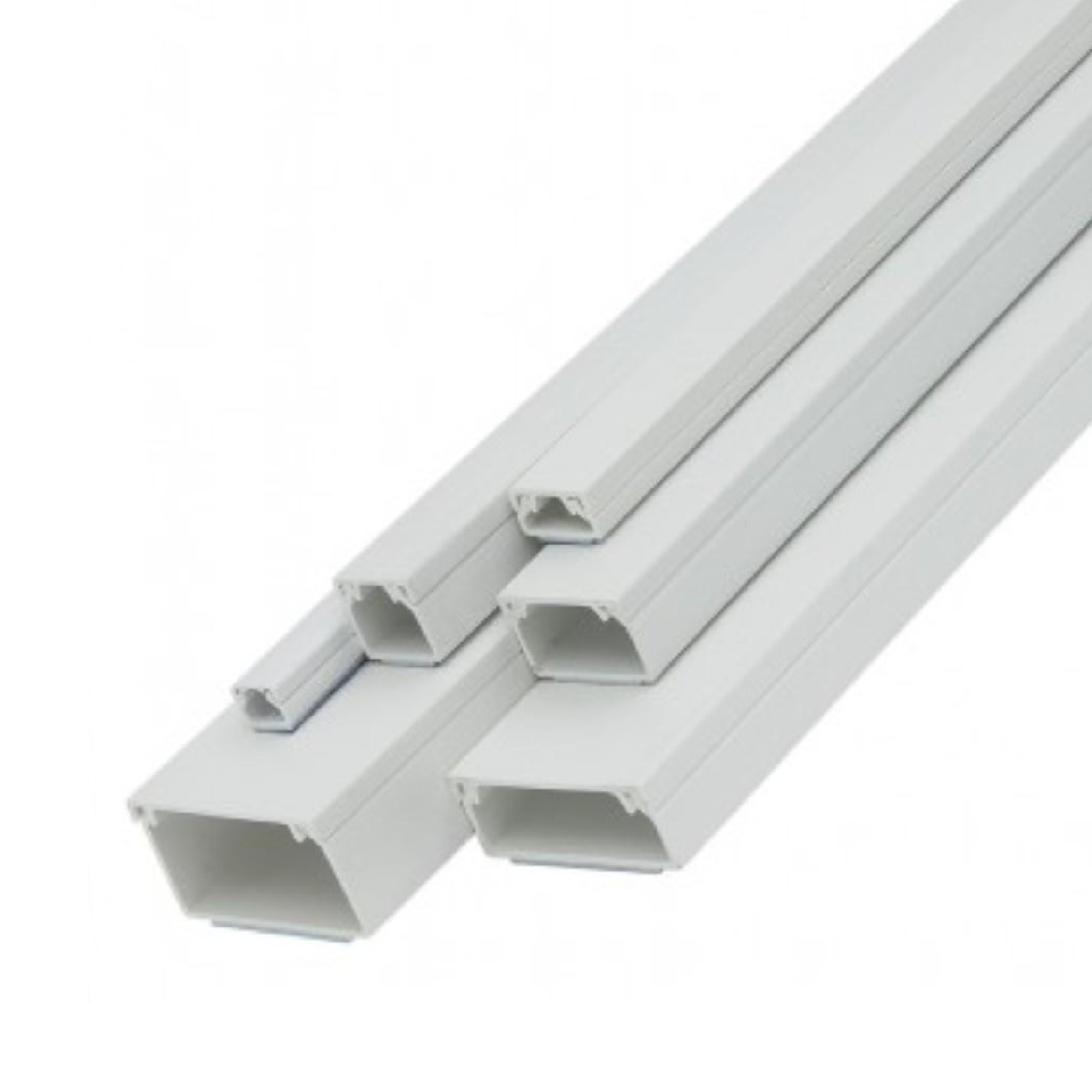 uPVC Cable Trunking PVC Casing White