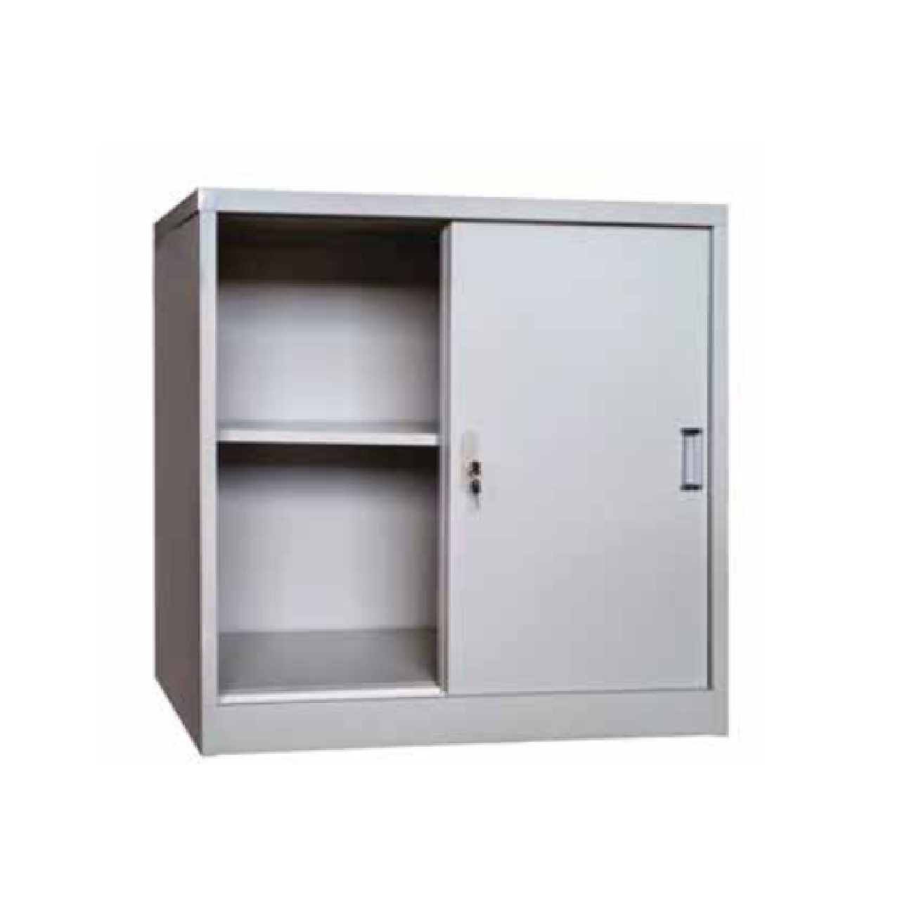 SY202 HALF HEIGHT Metal Sliding Door Cabinet