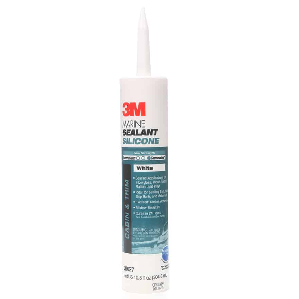 3M 08027 310ML Marine Grade Silicone Sealant