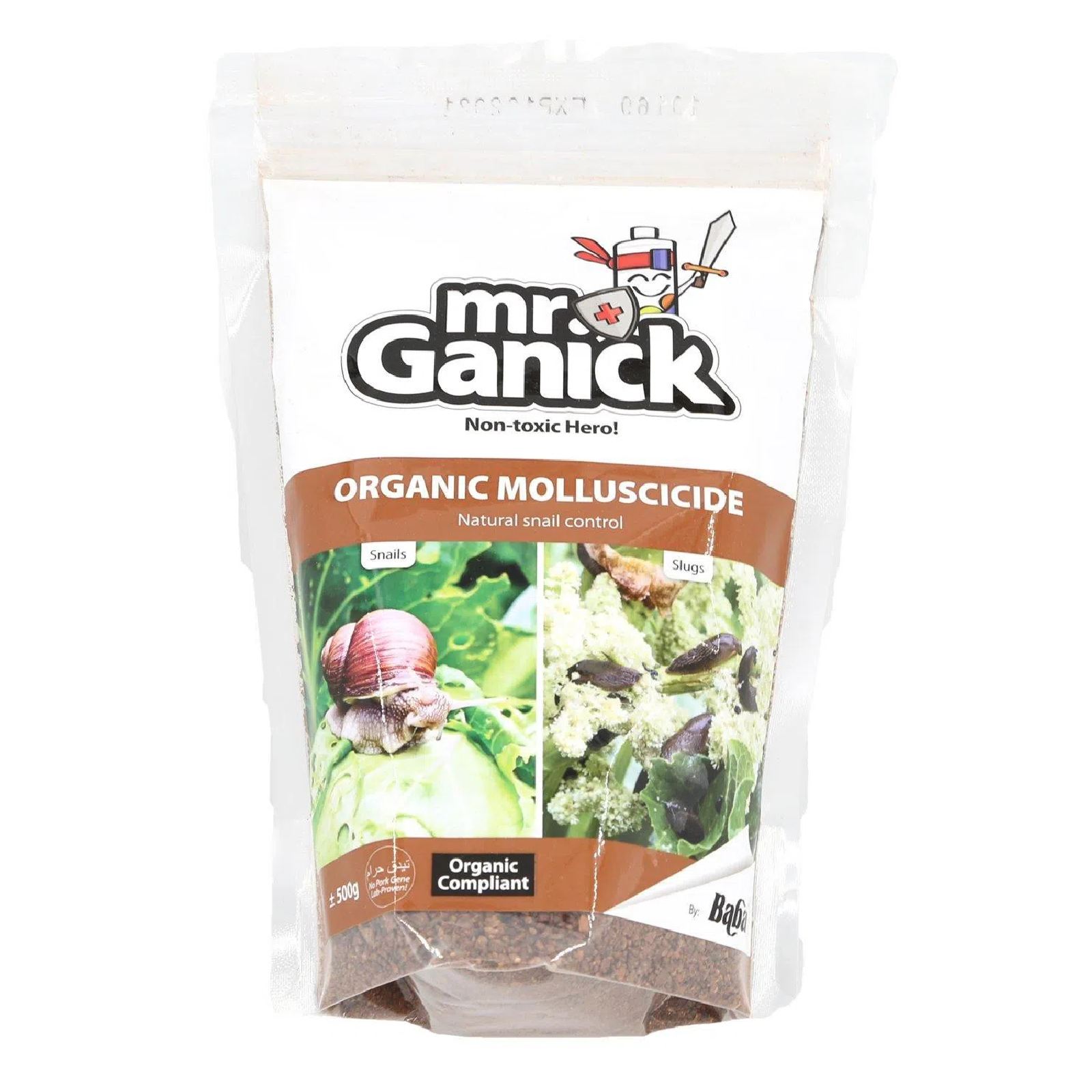 MR GANICK Organic MOLLUSCICIDE 500g