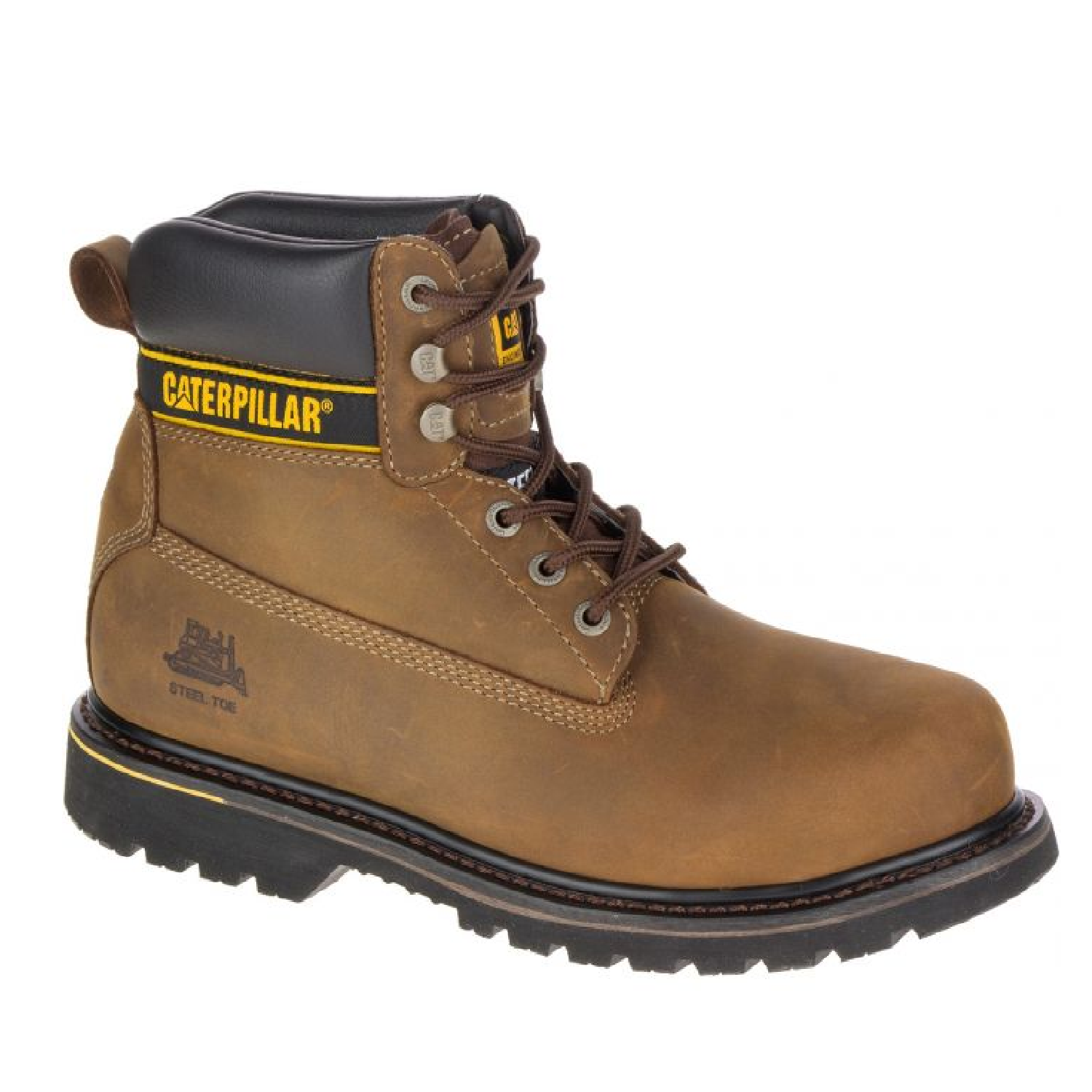 Caterpillar P708029 Men's HOLTON STEEL Toe Safety Boots