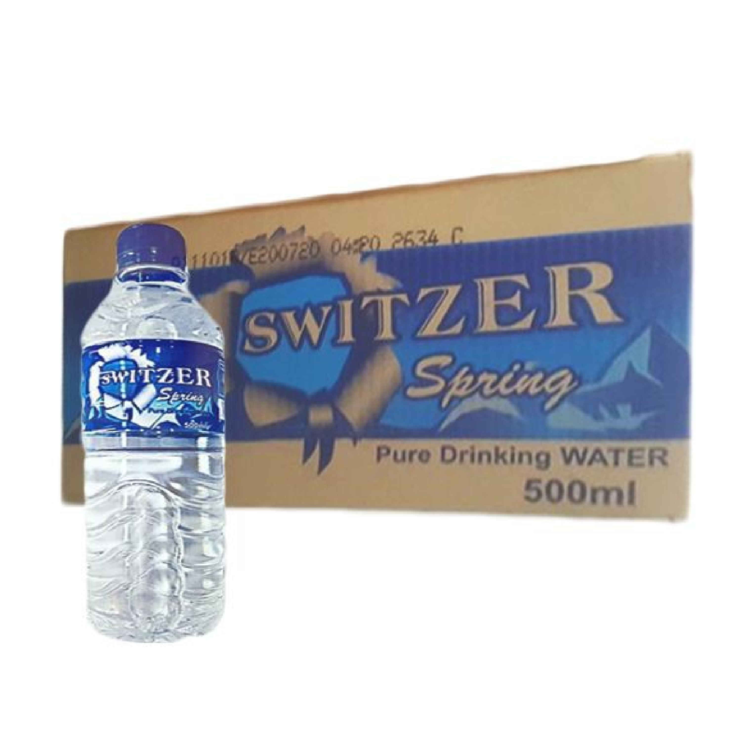 Switzer Spring Pure Drinking Water 500ML Carton Of 24
