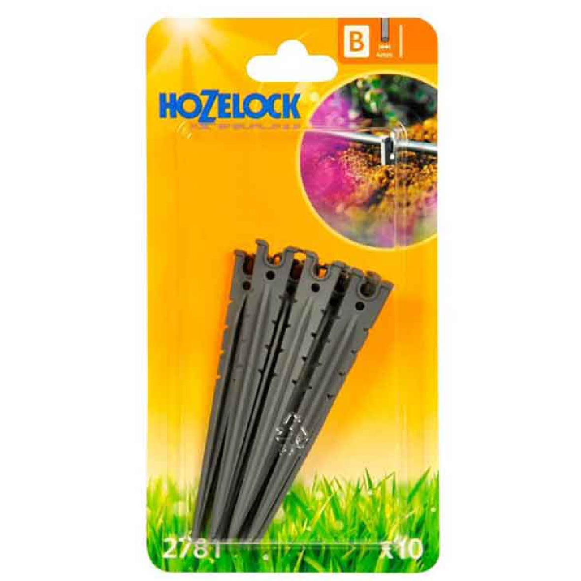 Hozelock 4MM STAKE 2781 For MICRO Hose 10PC/Pack