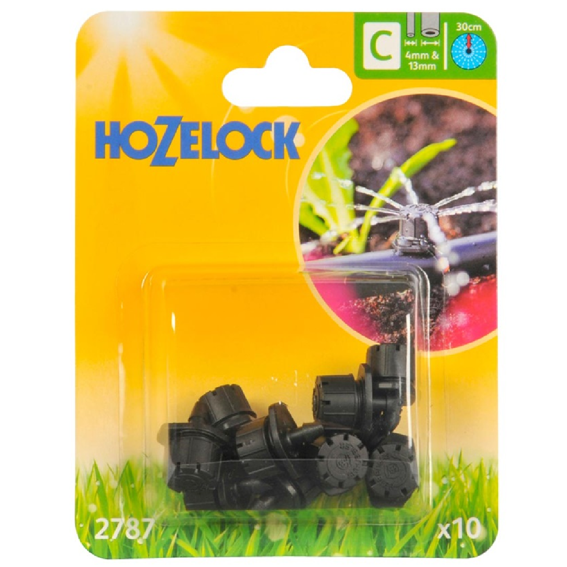 Hozelock Adjustable MINI SPRINKLER 2787 10PC/Pack