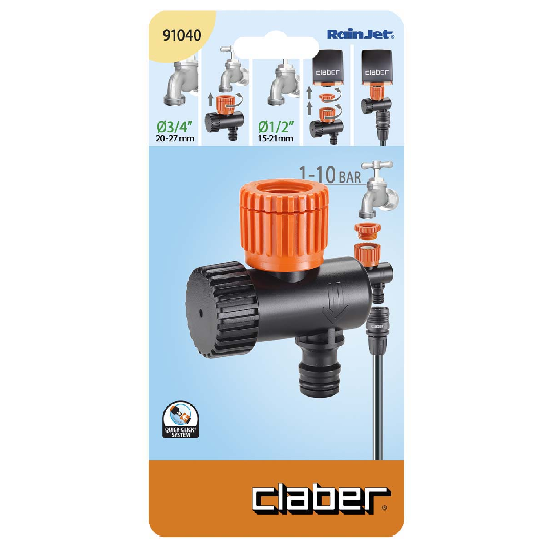 Claber 91040 Pressure Reducer
