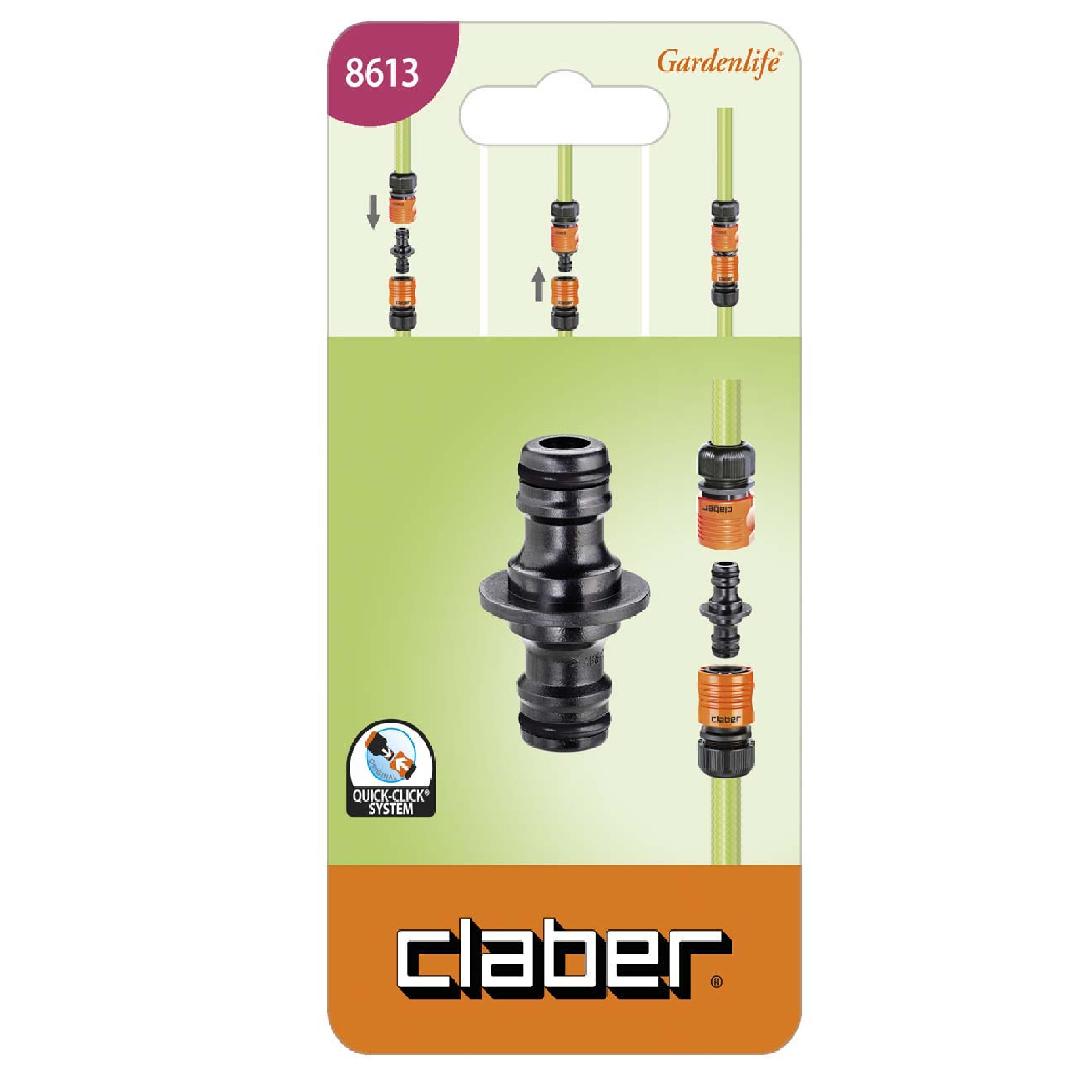 Claber Two-Way Connector 8613