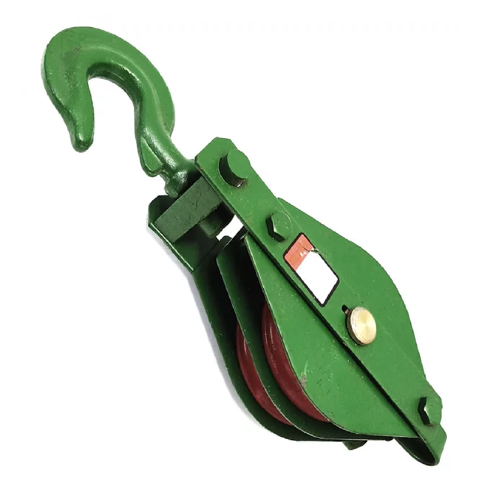 Snatch Block 6"/150MM Double Pulley With Hook SWL 1T GDP-6