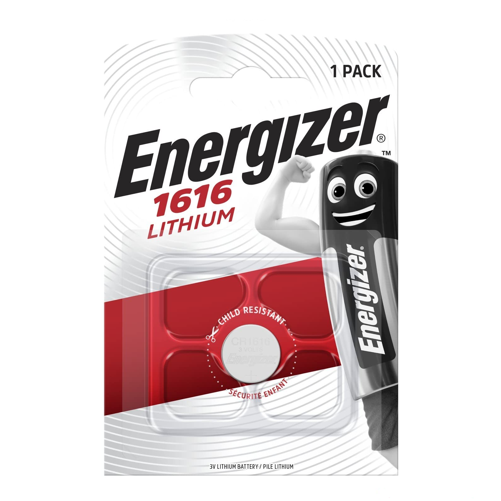 Energizer CR1616 Lithium Battery