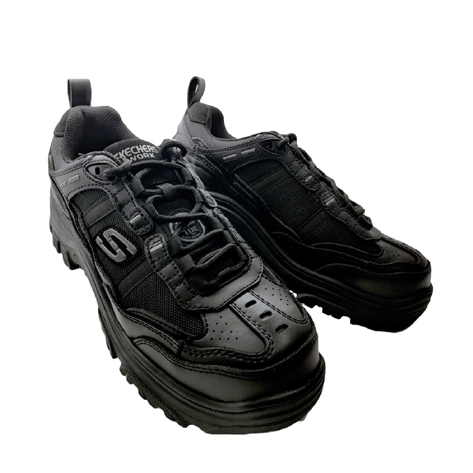 Skechers Work 77013EW-BLK (200088) Extra Width COMPOSITE Toe Safety ...
