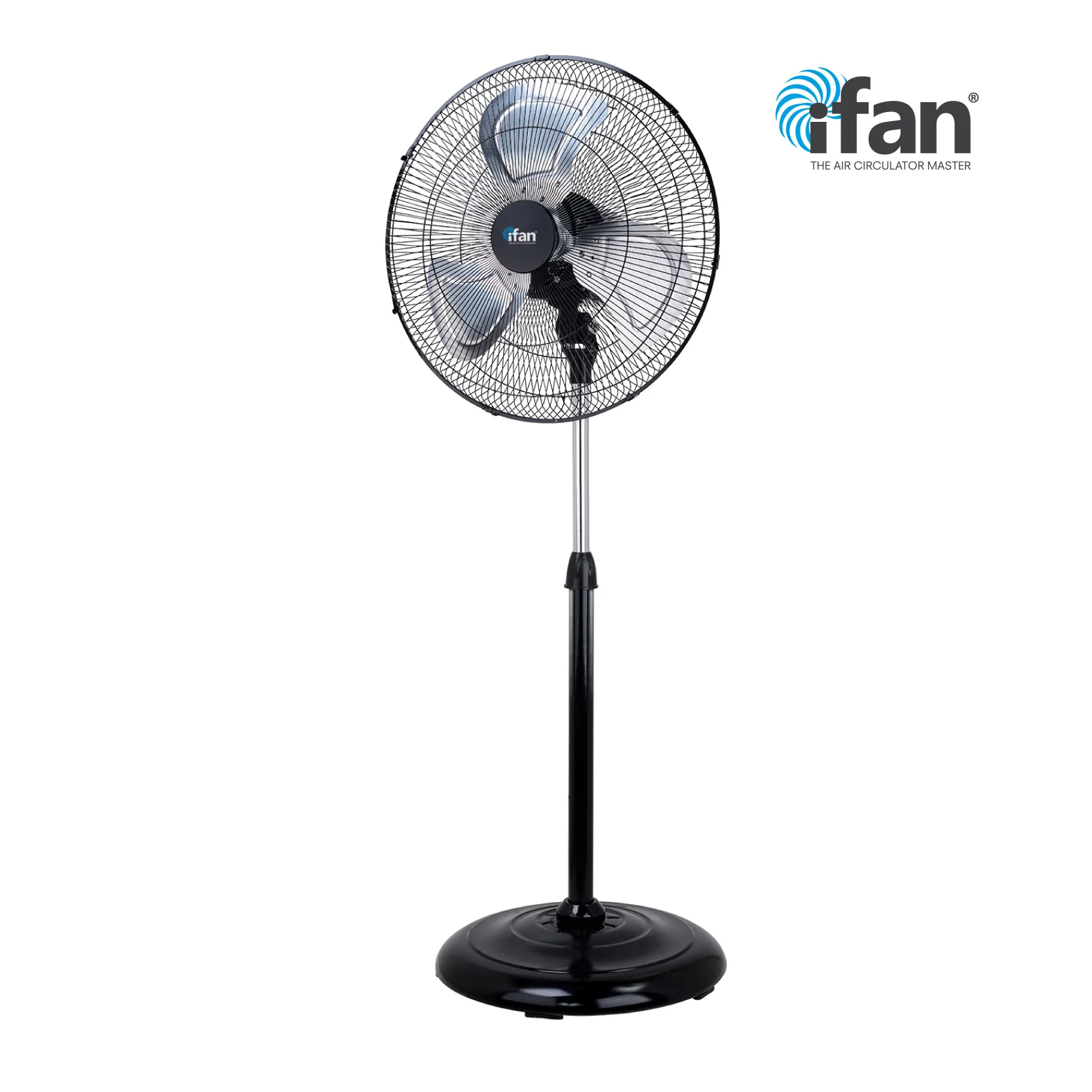 IFan METAL Stand Fan 20"/500MM High VELOCITY Fan Air Circulator 130W