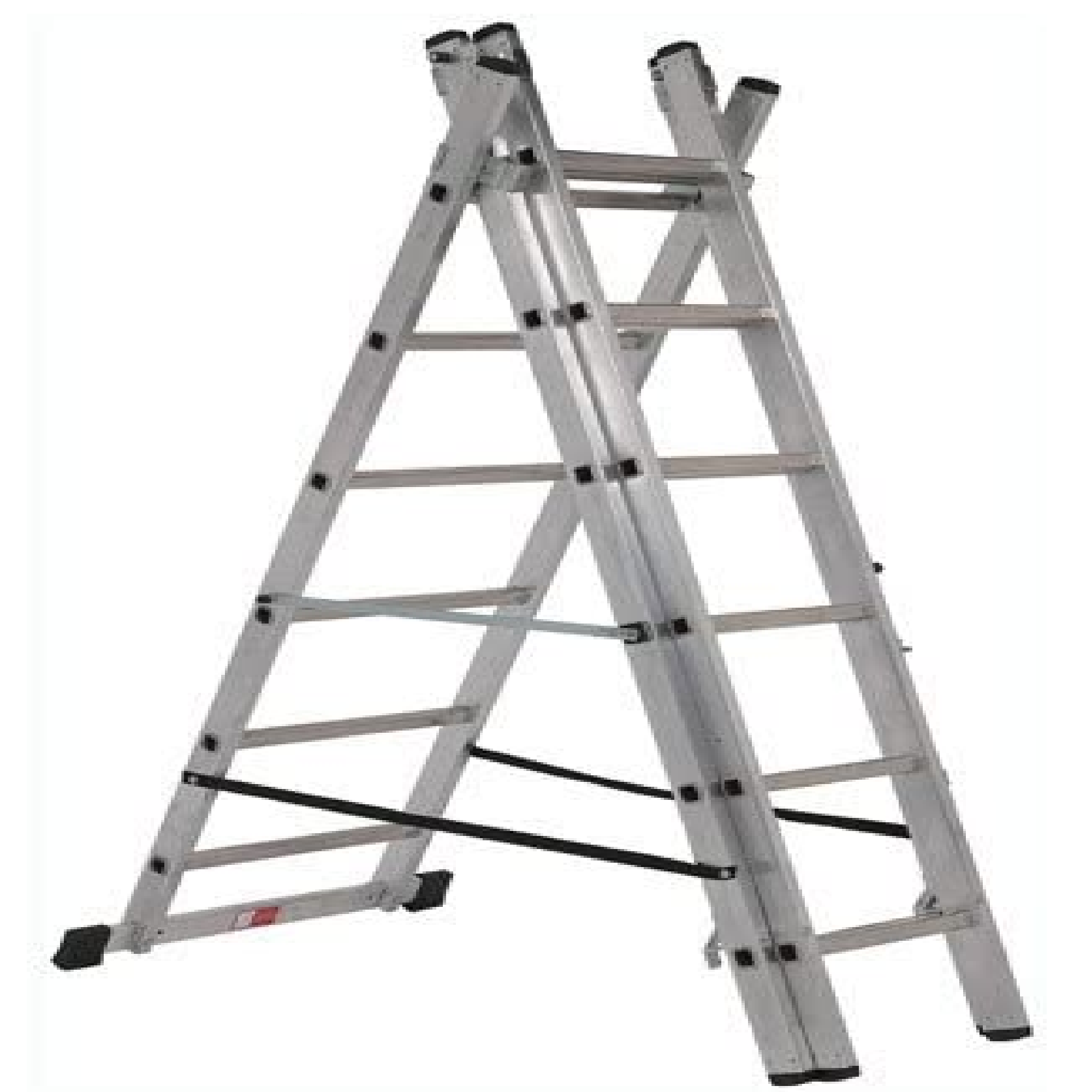 YOUNGMAN Combi Ladder 100, 4-IN-1 Combination Ladder 2.4M (2.5M)