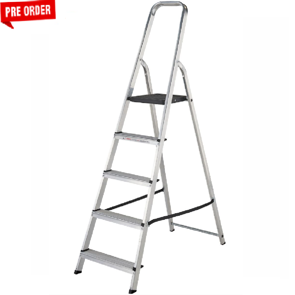 YOUNGMAN ATLAS Step Ladders Aluminium HEAVY DUTY