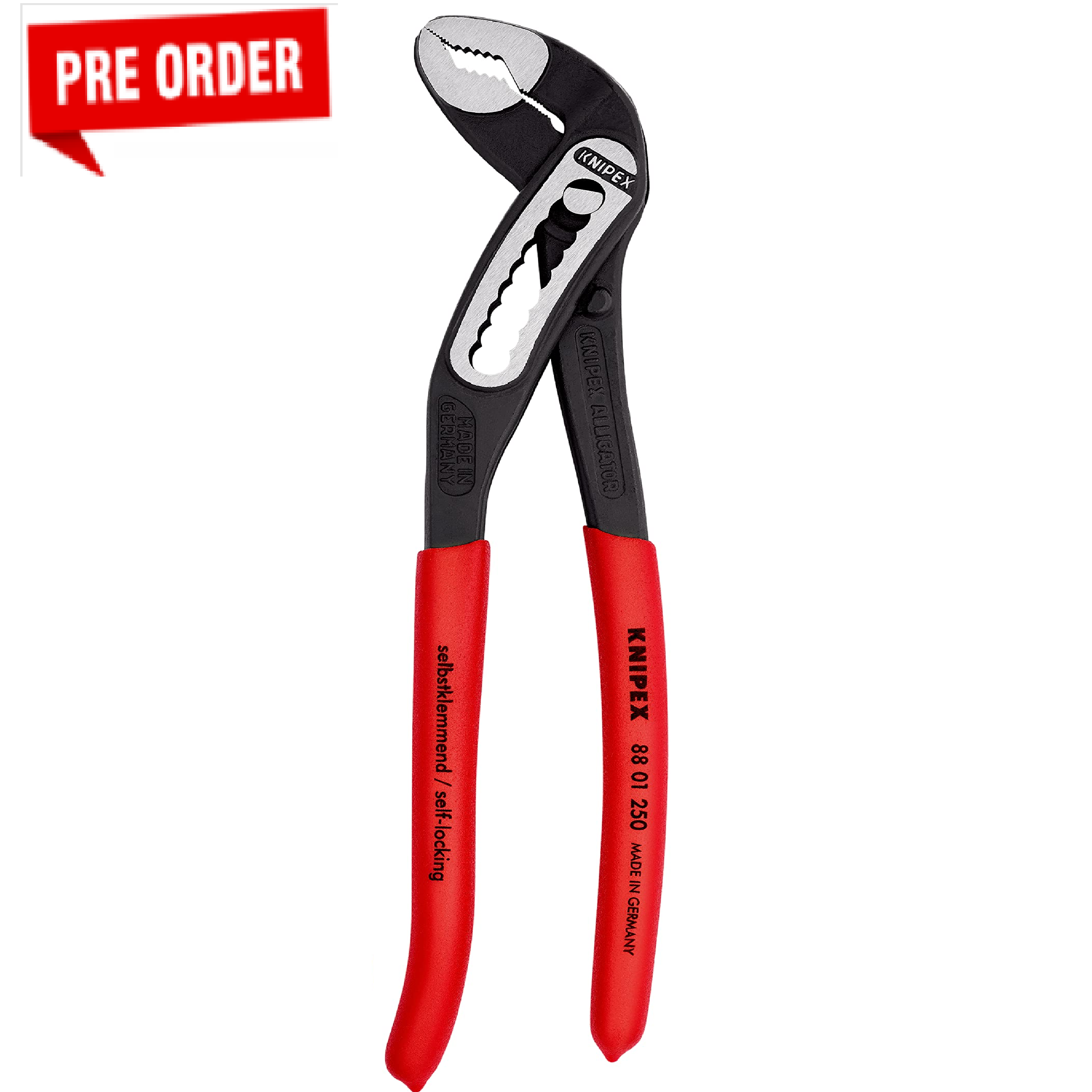 KNIPEX 8801-250 10"/250MM ALLIGATOR Water Pump Pliers Wrench