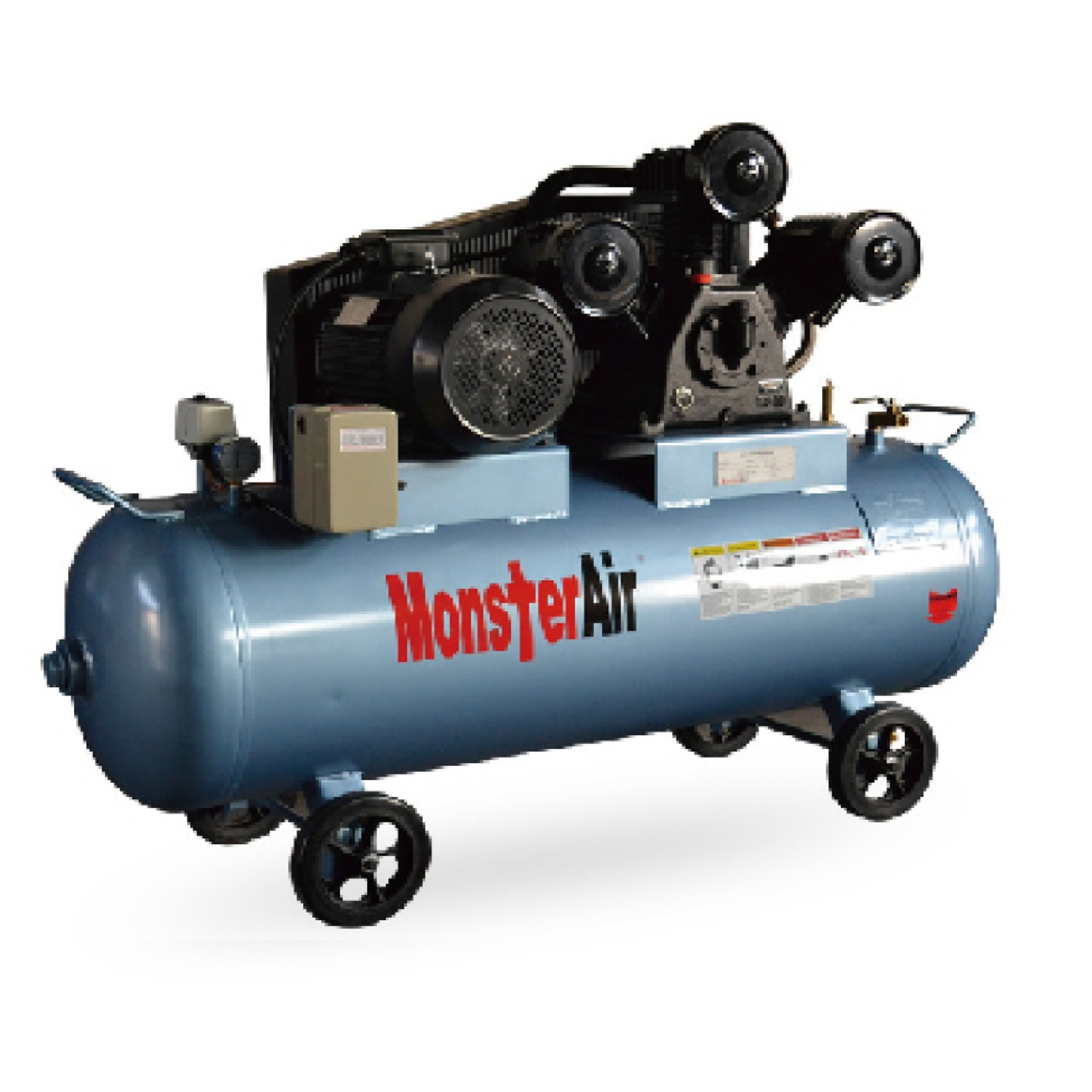 MonsterAir 7.5HP 250L 1 Stage 3 Phase (415V) Air Compressor FS75-250H With MOM Certificate