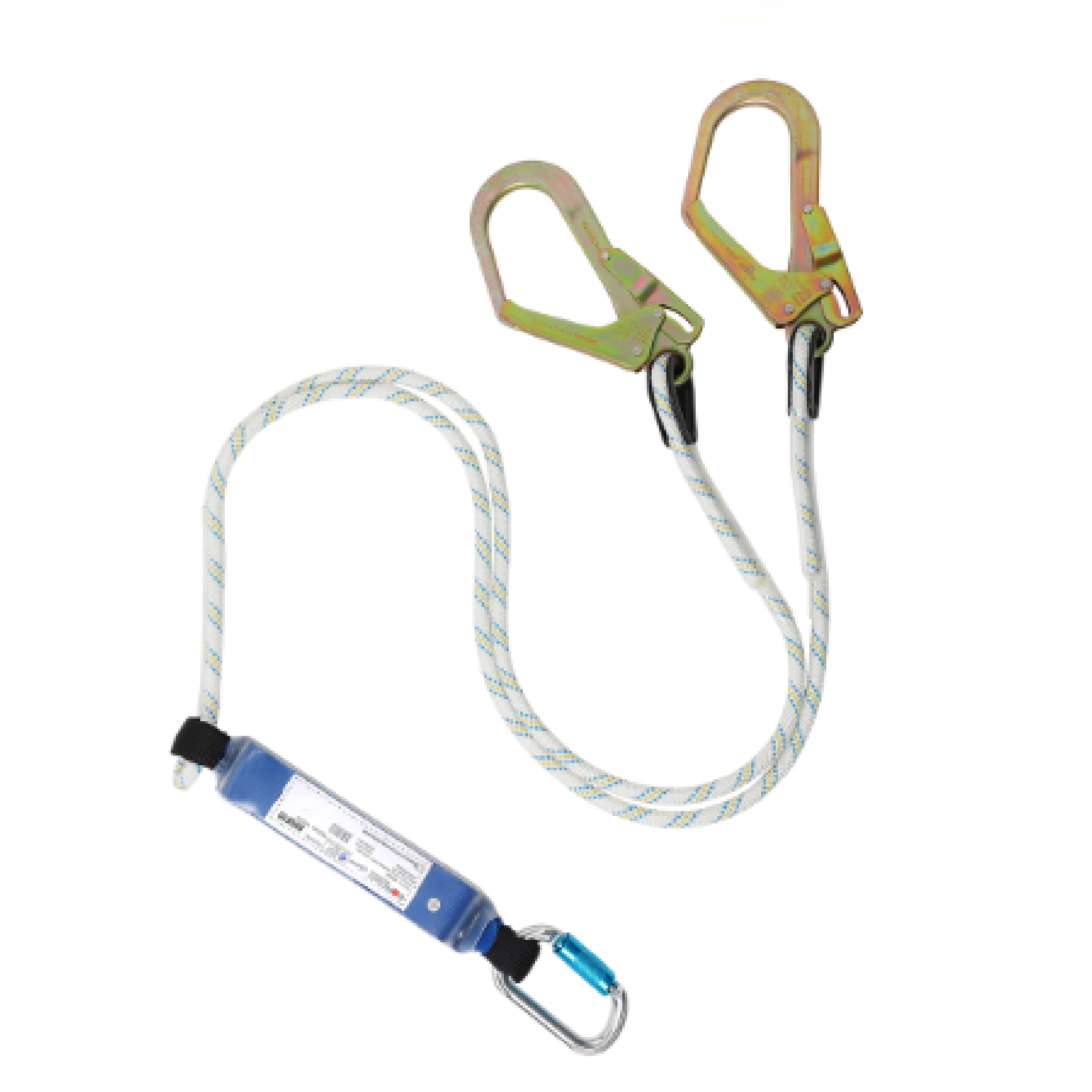 Worksafe WSF222 ENERGY ABSORBER Double Rope Safety Lanyard