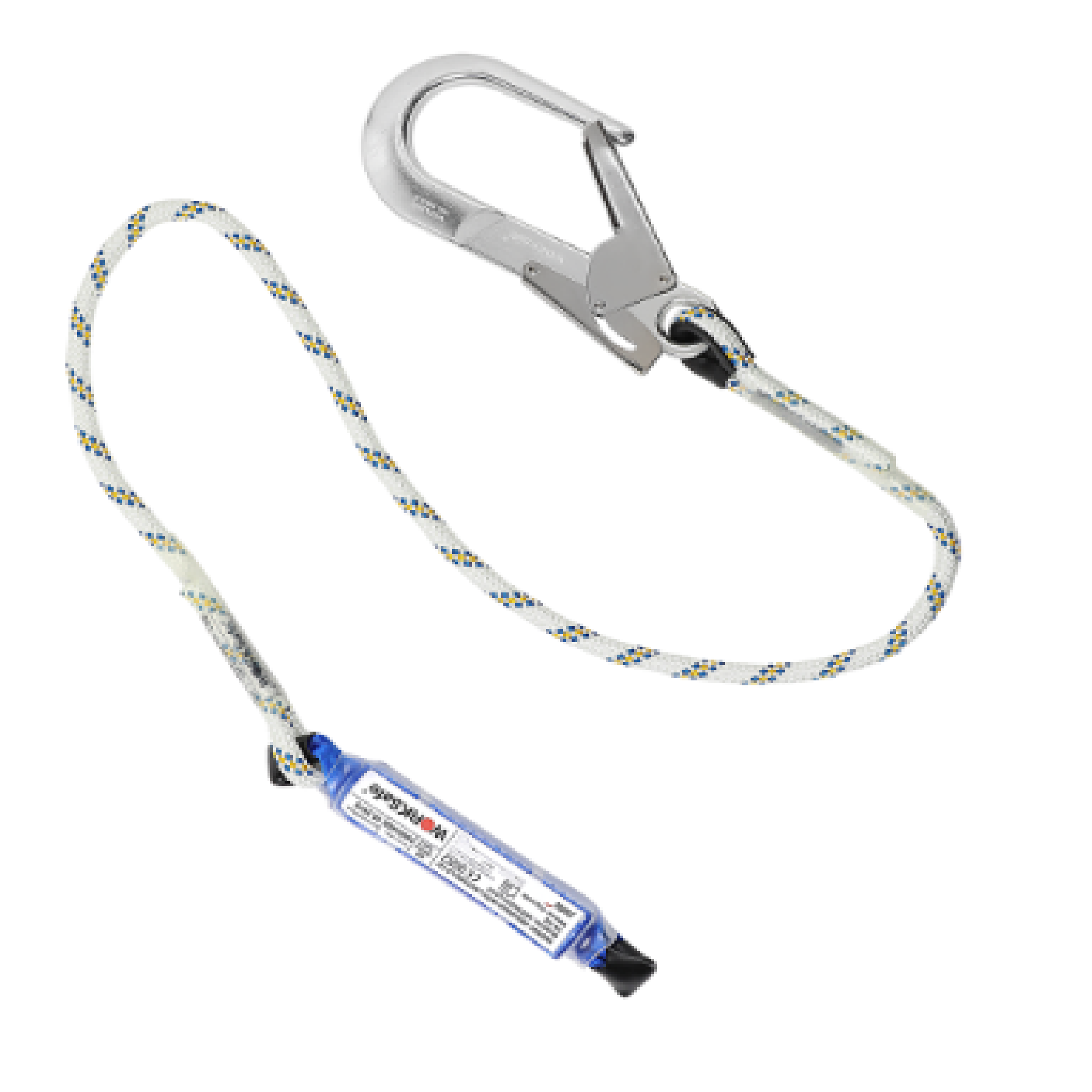 Worksafe WSFBW200+LB121 ENERGY ABSORBER Single Rope Safety Lanyard