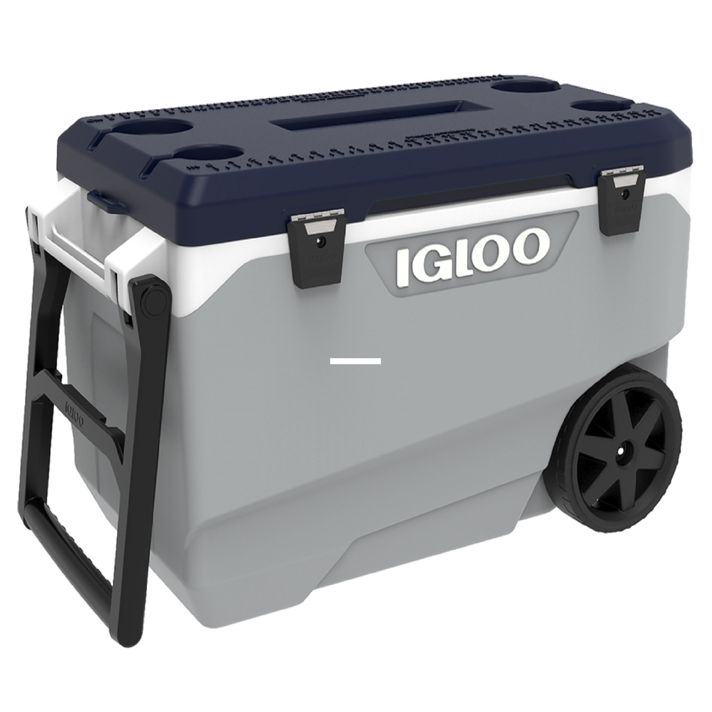 IGLOO MAXCOLD LATITUDE 90 Quart Rolling Cooler Box ASH GREY