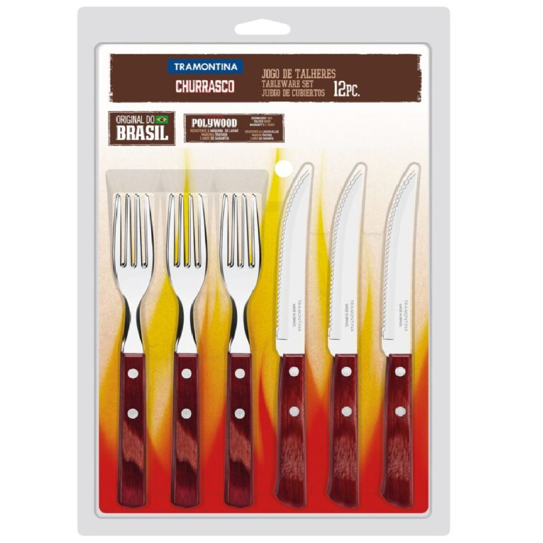 Tramontina Knives And Forks 12PC/SET 21199711