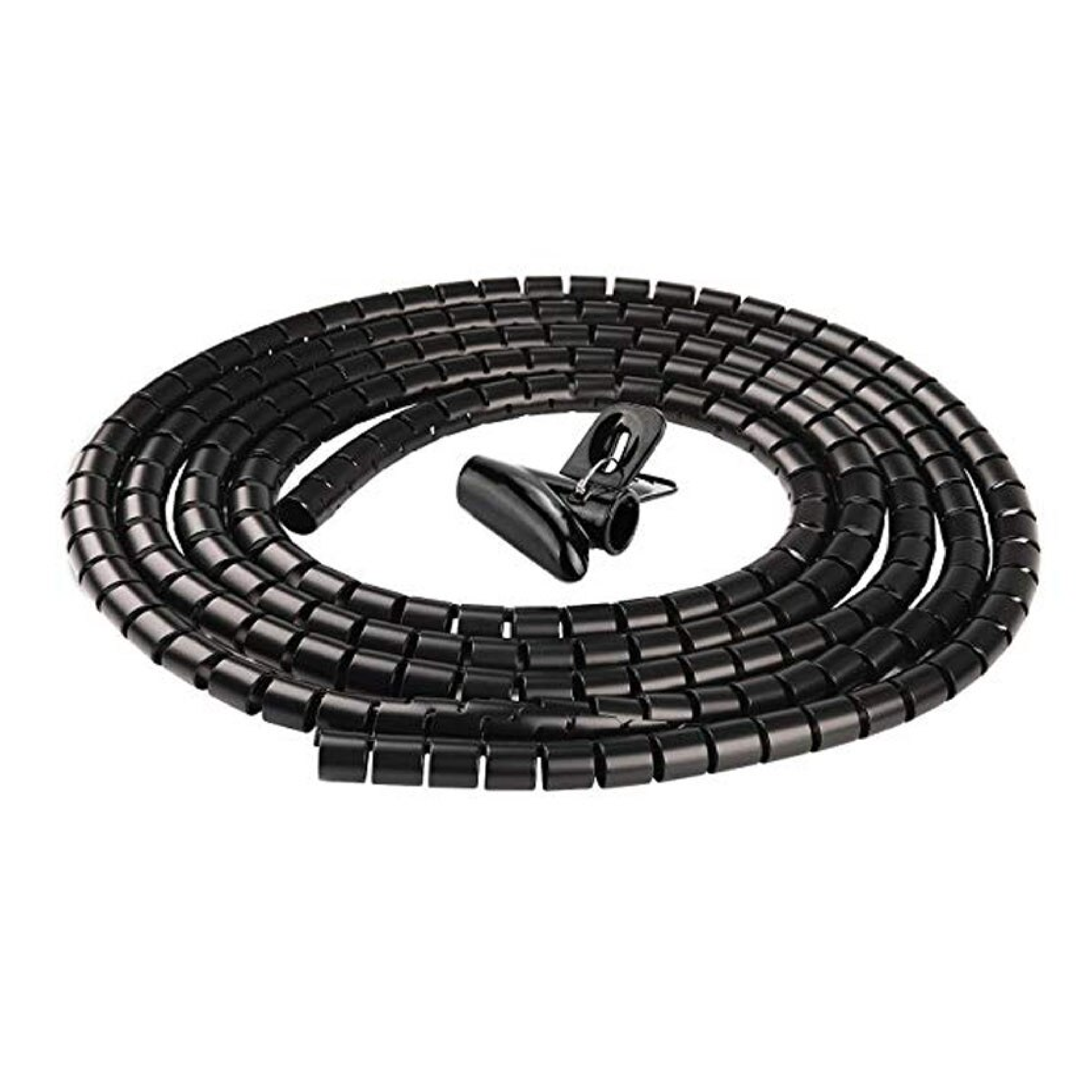 Cable Cover, 2m Flexible Electrical Cable Management, Cable Management For  Home And Office, 2m - 16mm, Black