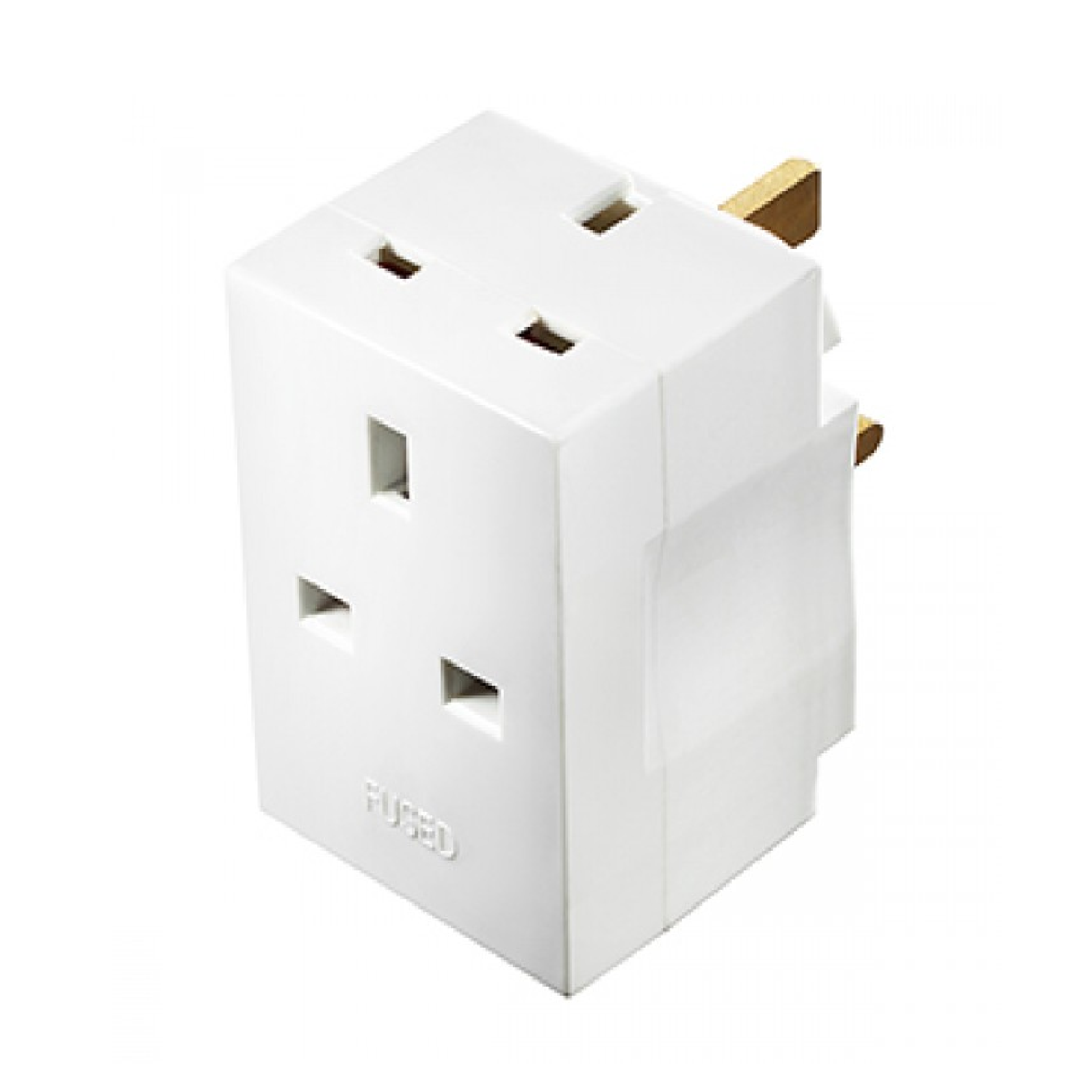 Masterplug BASIC MULTI Socket Adaptor 3-PIN MSF3