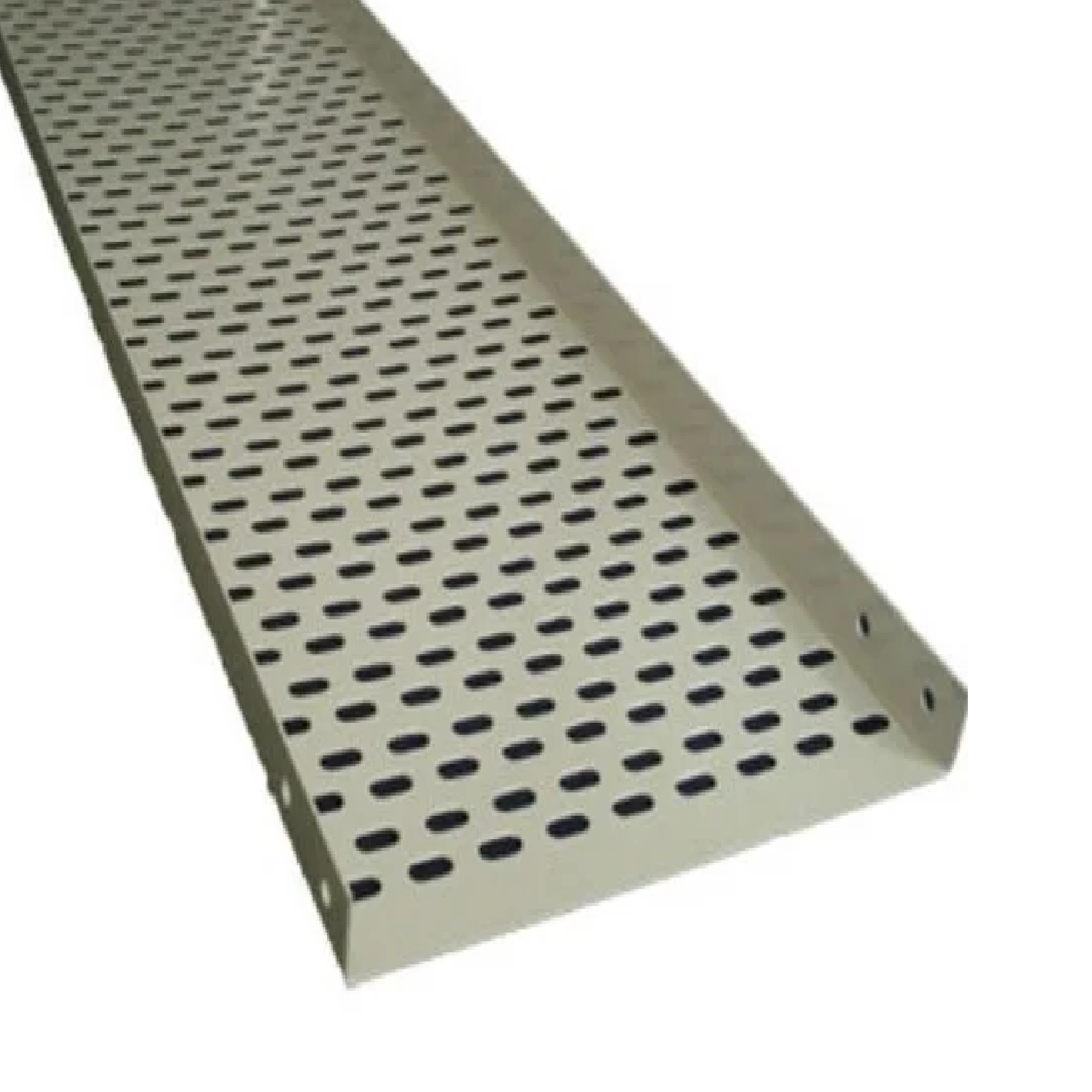 Galvanized GI Cable Tray WHITE COATED