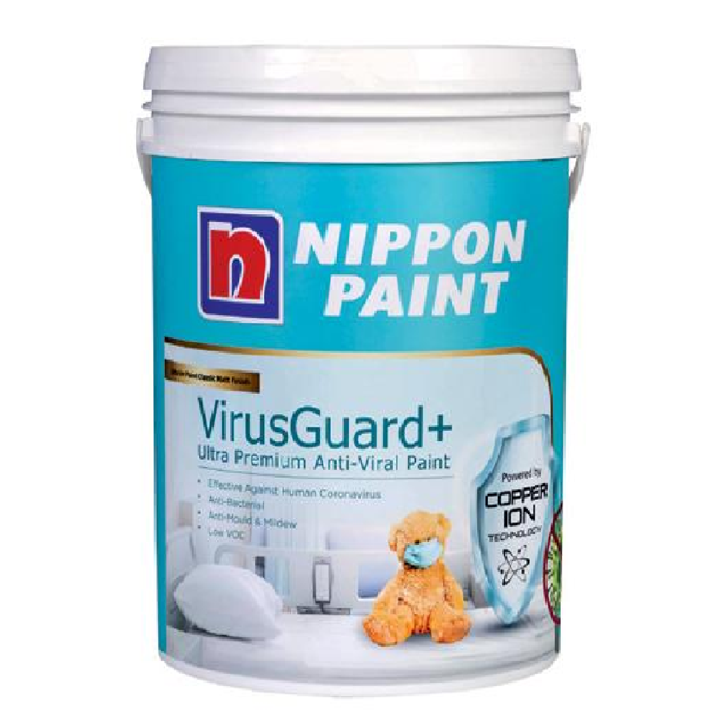 Nippon Paint VirusGuard+ Anti Viral Interior Paint 5L