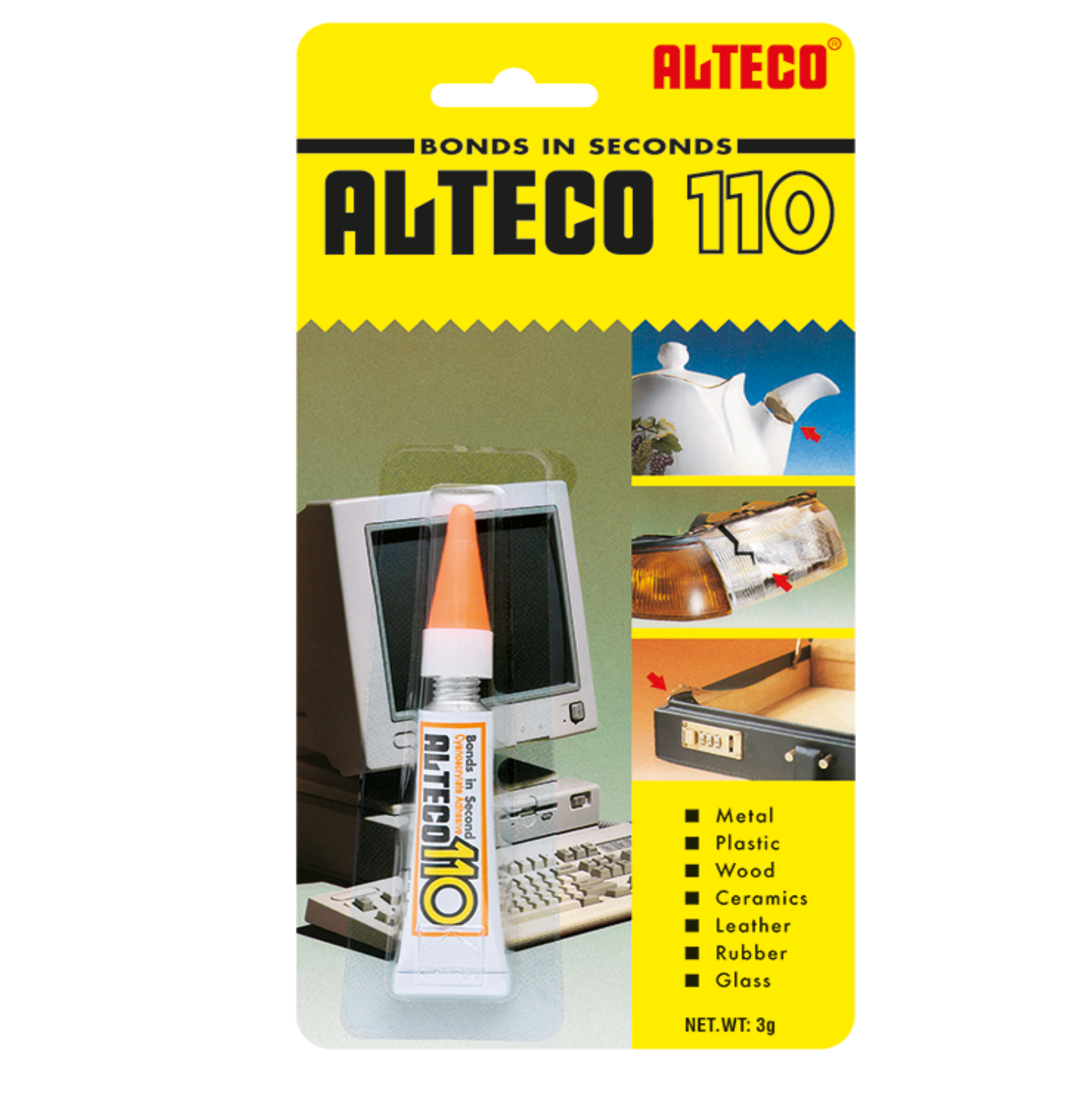 ALTECO 110 SERIES Super Glue 3g