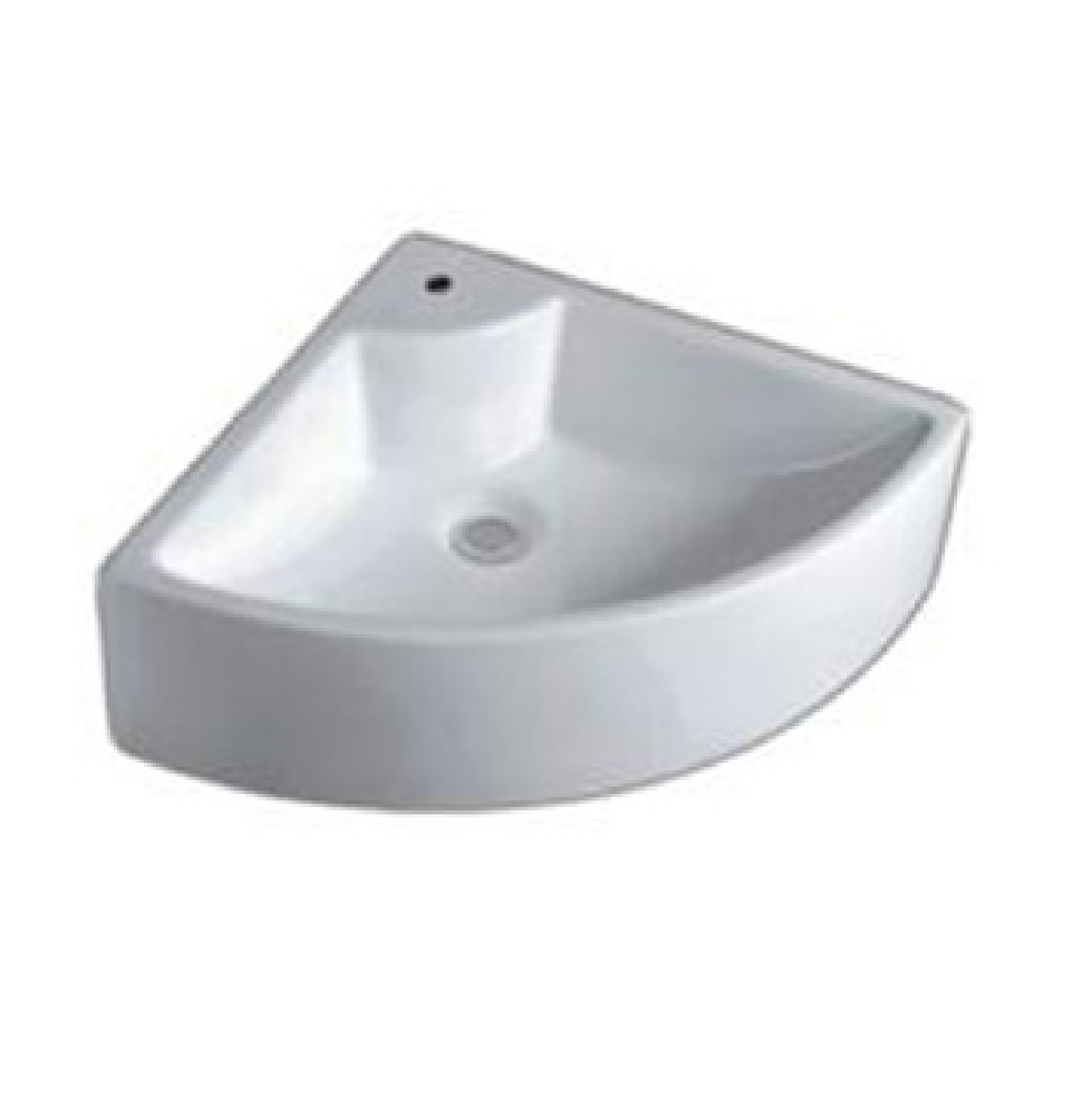 BARON Artistic Corner Basin A154A CORNER WALL MOUNT