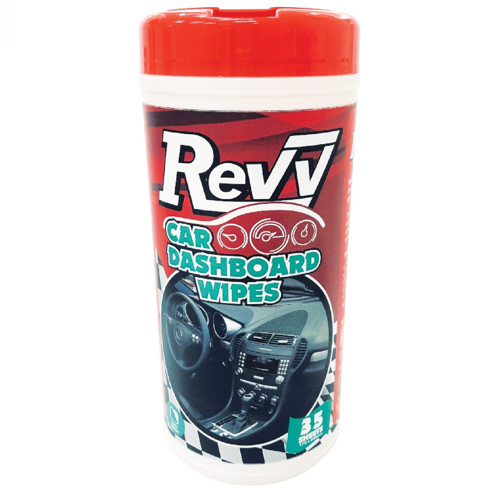 REVV Car Dashboard WIPES 35s RV3877