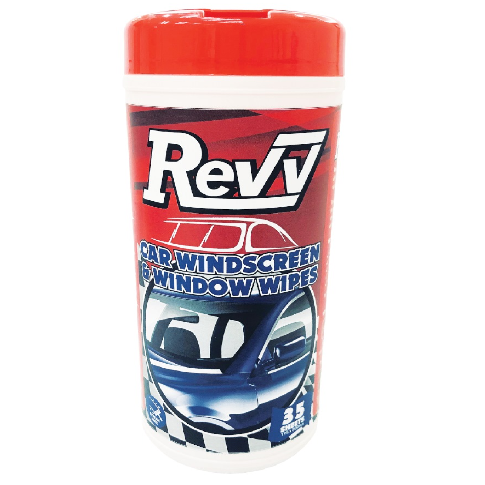 REVV Car Windscreen & Window WIPES 35s