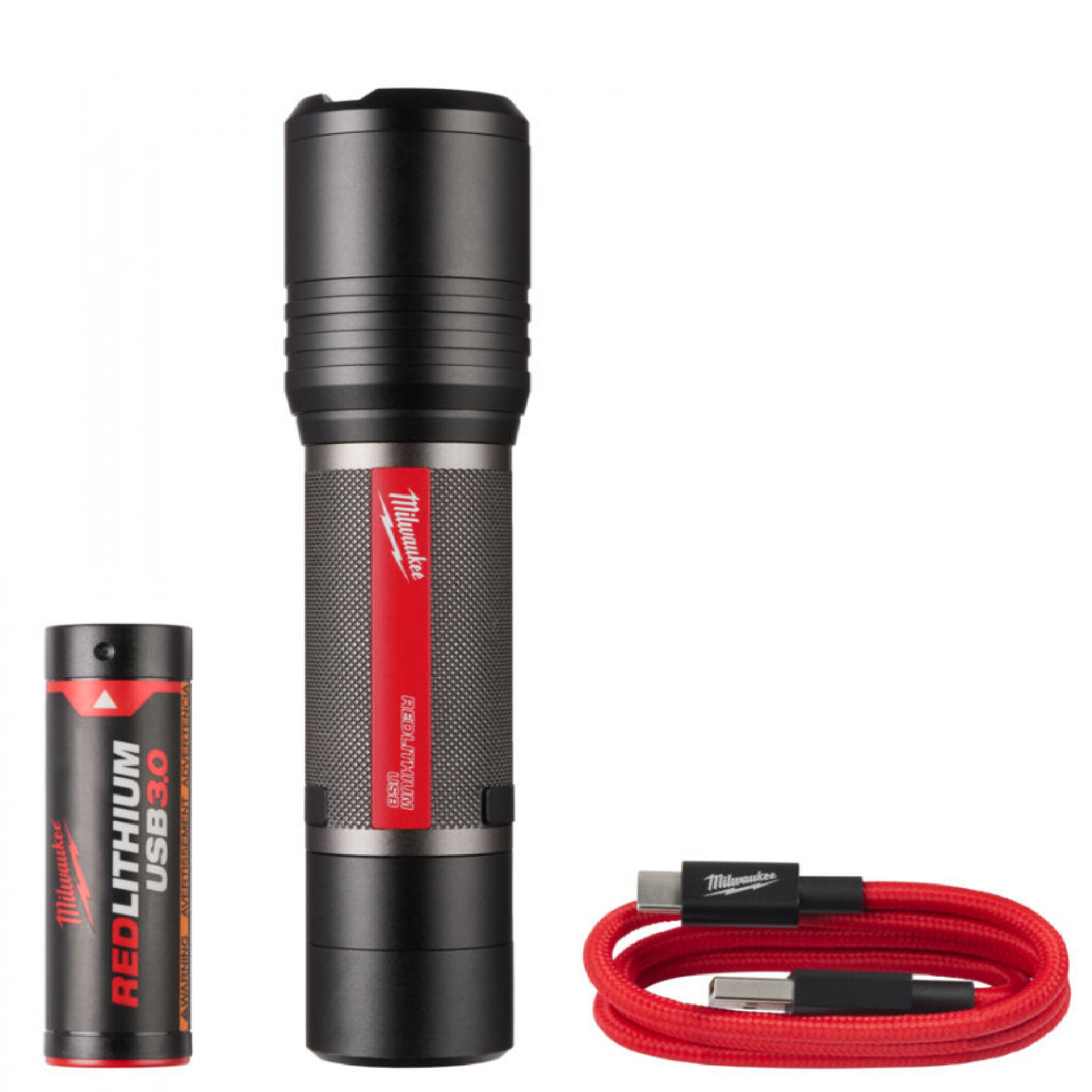 MILWAUKEE USB Rechargeable FLASHLIGHT 2000 LUMENS L4 FL2000-301