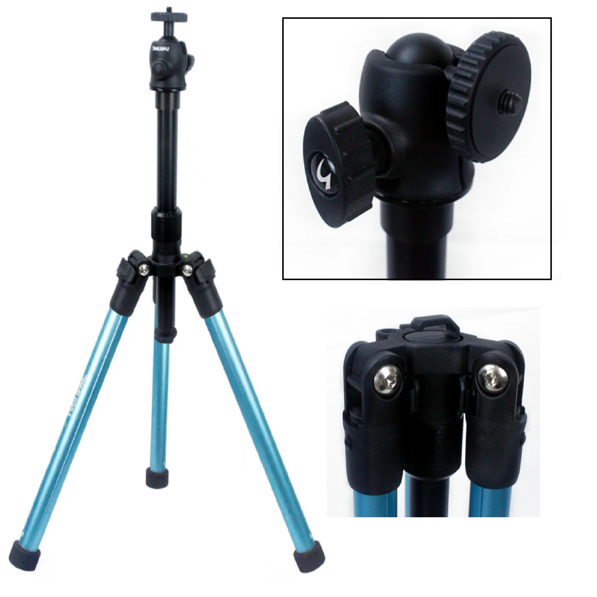 Samurai RAINBOW BLUE Tripod HEIGHT 133CM