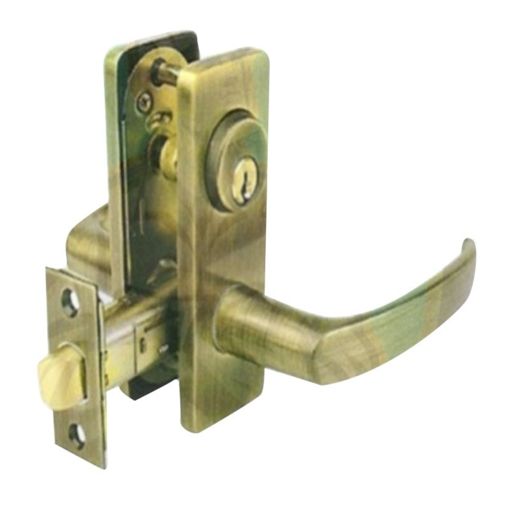 Yale BTO BEDROOM & ENTRANCE LEVER SET YTLP1007