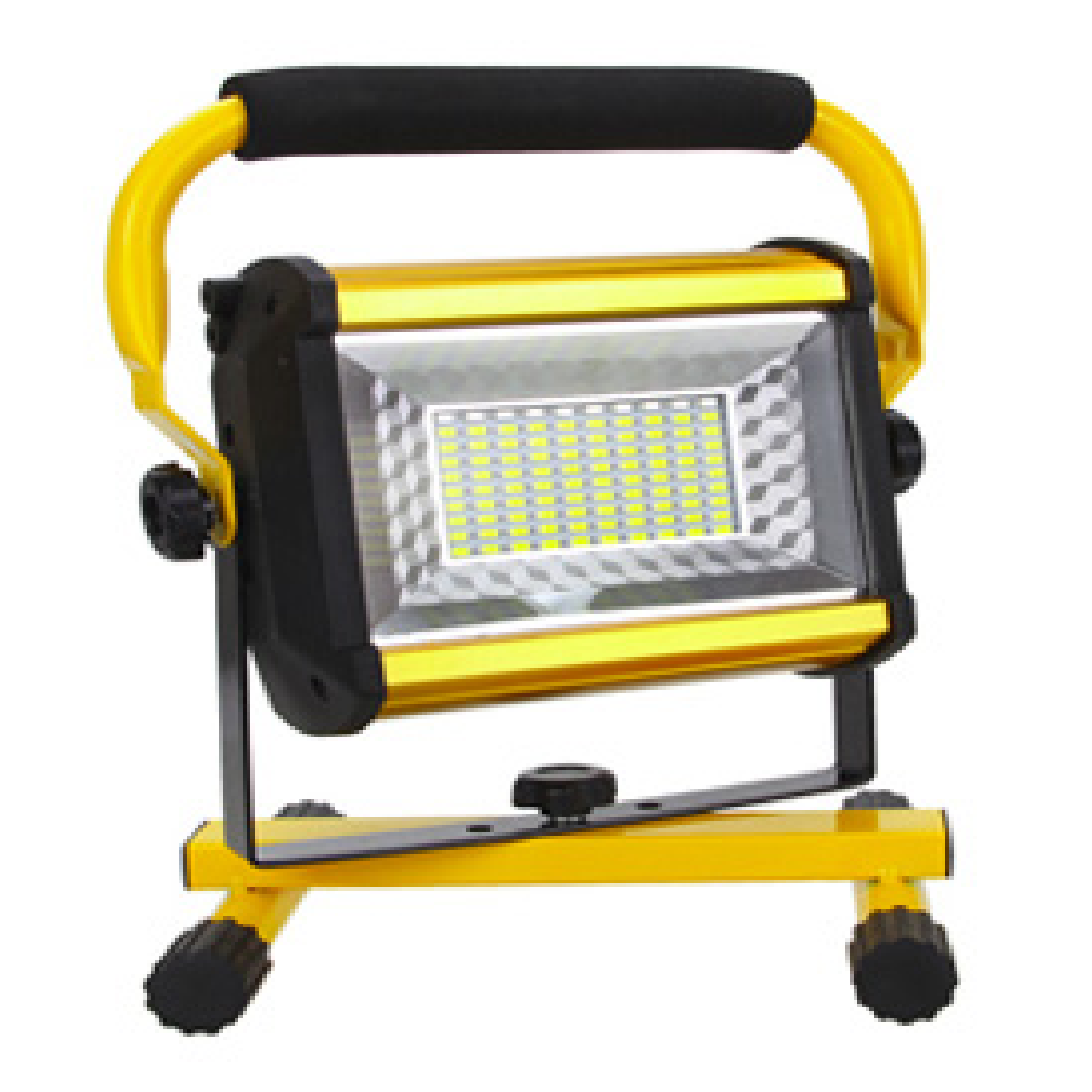 100W Portable RECHARGEABLE LED Flood Light IP65 2400 LUMENS