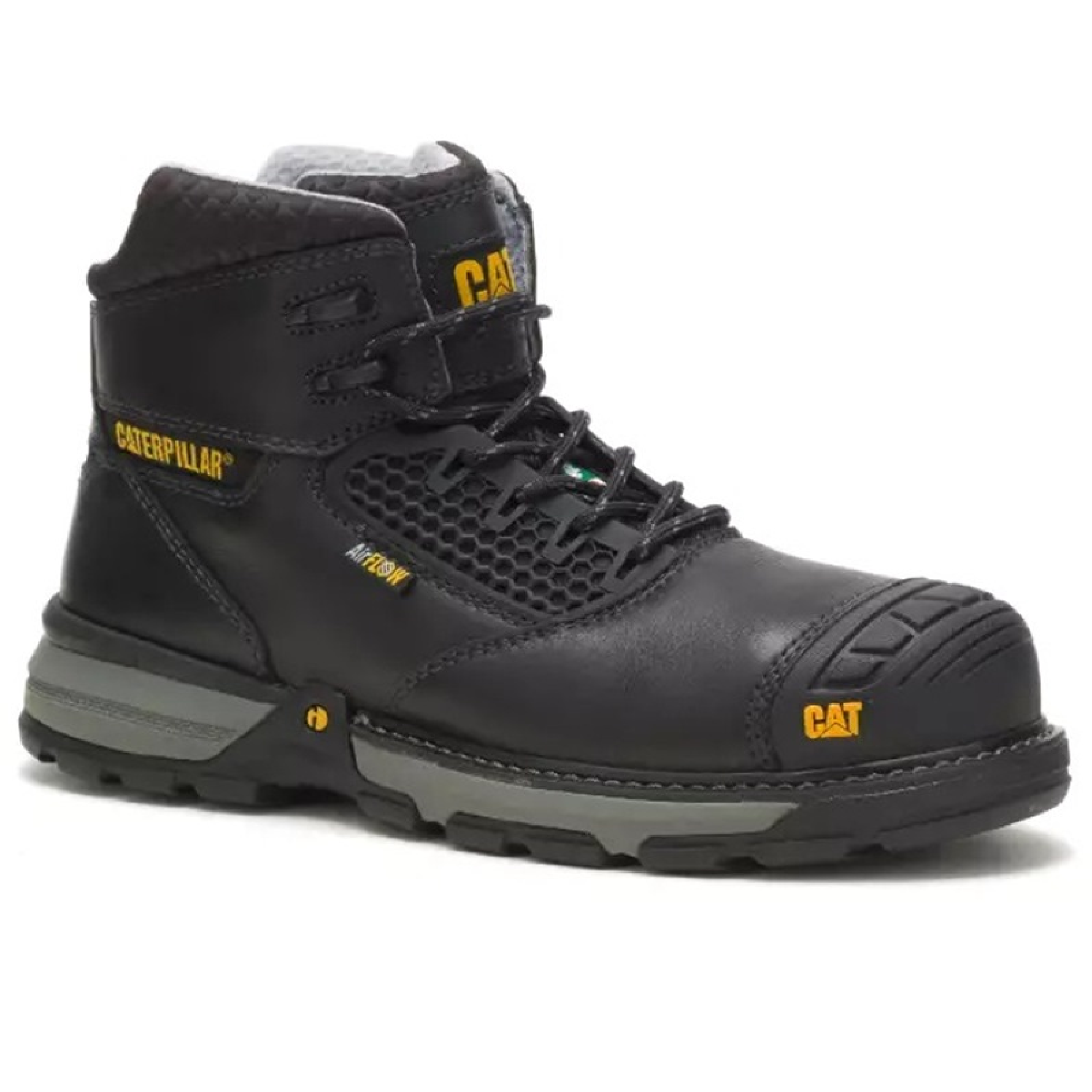 Caterpillar EXCAVATOR SUPERLITE Cool COMPOSITE TOE CSA Work Boot BLACK P725297