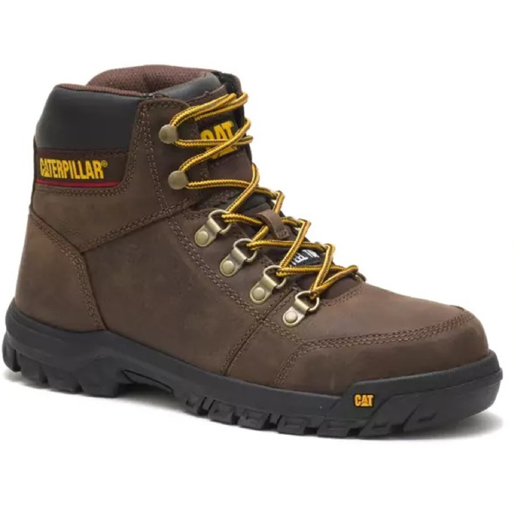 Caterpillar OUTLINE STEEL TOE Work Boot SEAL BROWN P90803