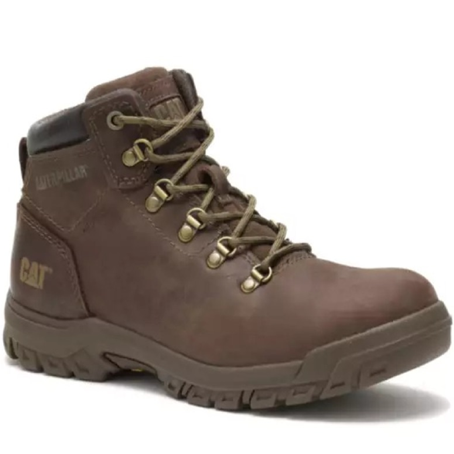 Caterpillar WOMEN MAE STEEL TOE WATERPROOF Work Boot COCOA P91011