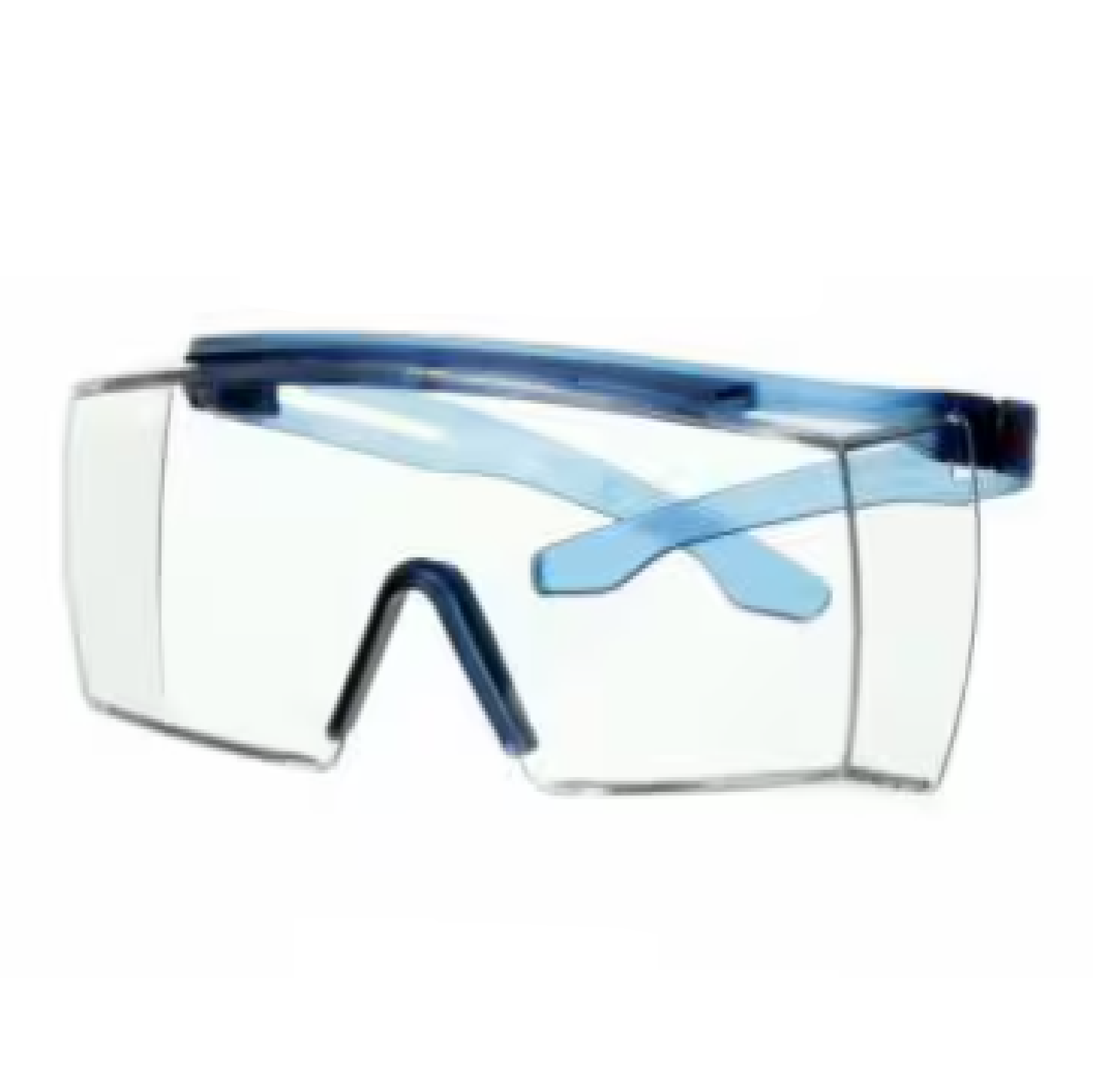 3M SECUREFIT Blue Temple SCOTCHGARD ANTI-FOG CLEAR Lens SF3701ASGAF-BLU