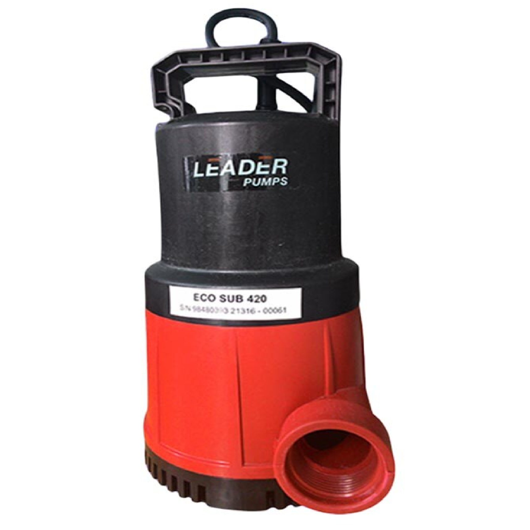 LEADER SUBMERSIBLE PUMP 750W X 1-1/4" Discharge ELBOW ECOSUB420