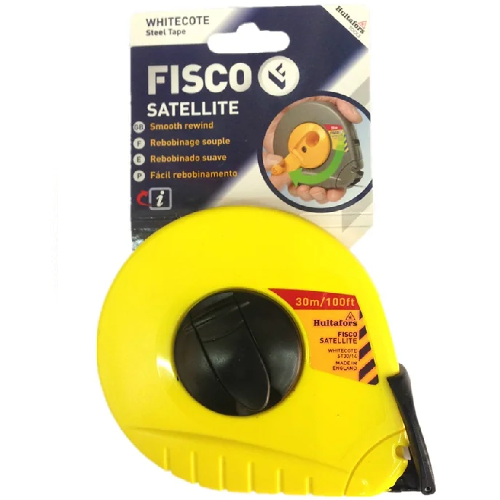 Fisco WHITECOTE Steel Tape