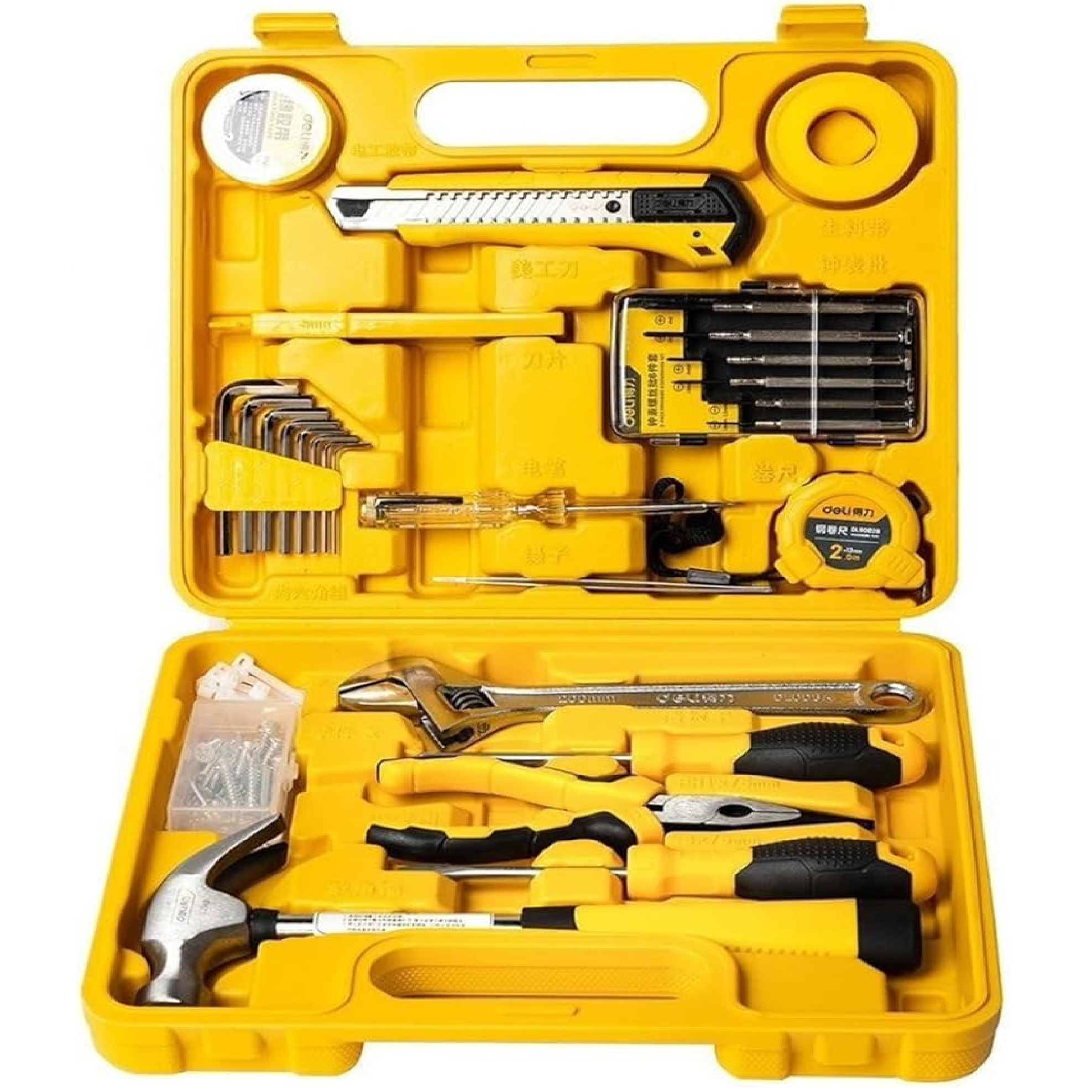 DELI 28PC BASIC FAMILY Household Tool Set EDL1028J