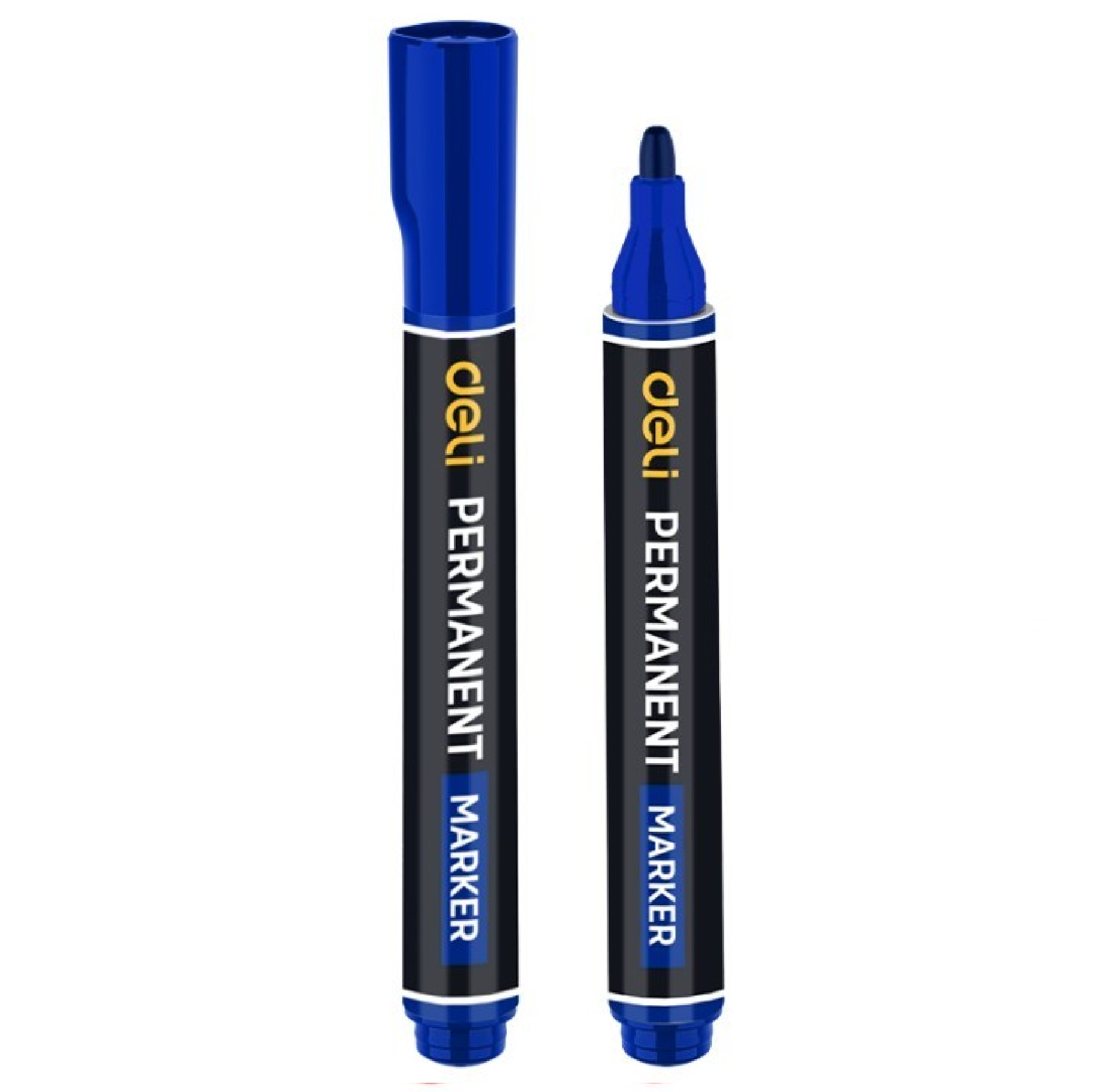 DELI Permanent Marker BLUE EDL-JH02-E1