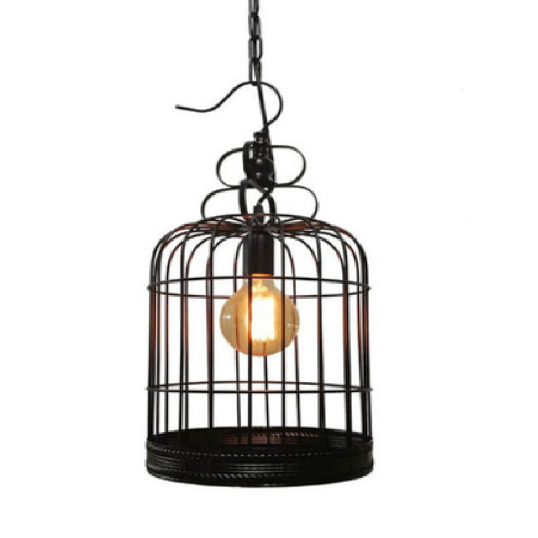 Light Vault DOROTEA Innovative BIRDCAGE Design Vintage Pendant Lamp