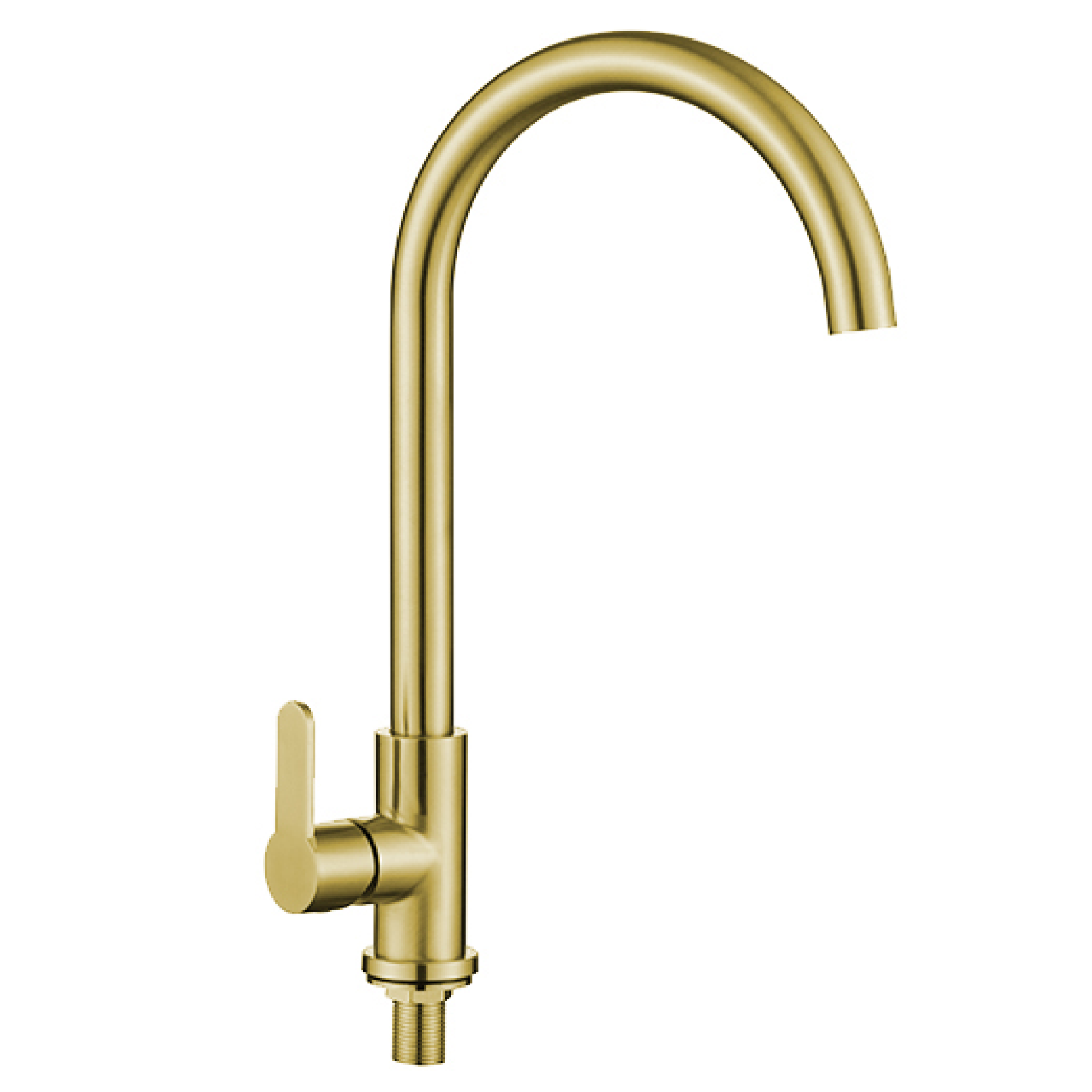 BLACK LABEL Stainless Steel BRUSHED GOLD Kitchen Sink COLD TAP PT-503SS(BG)